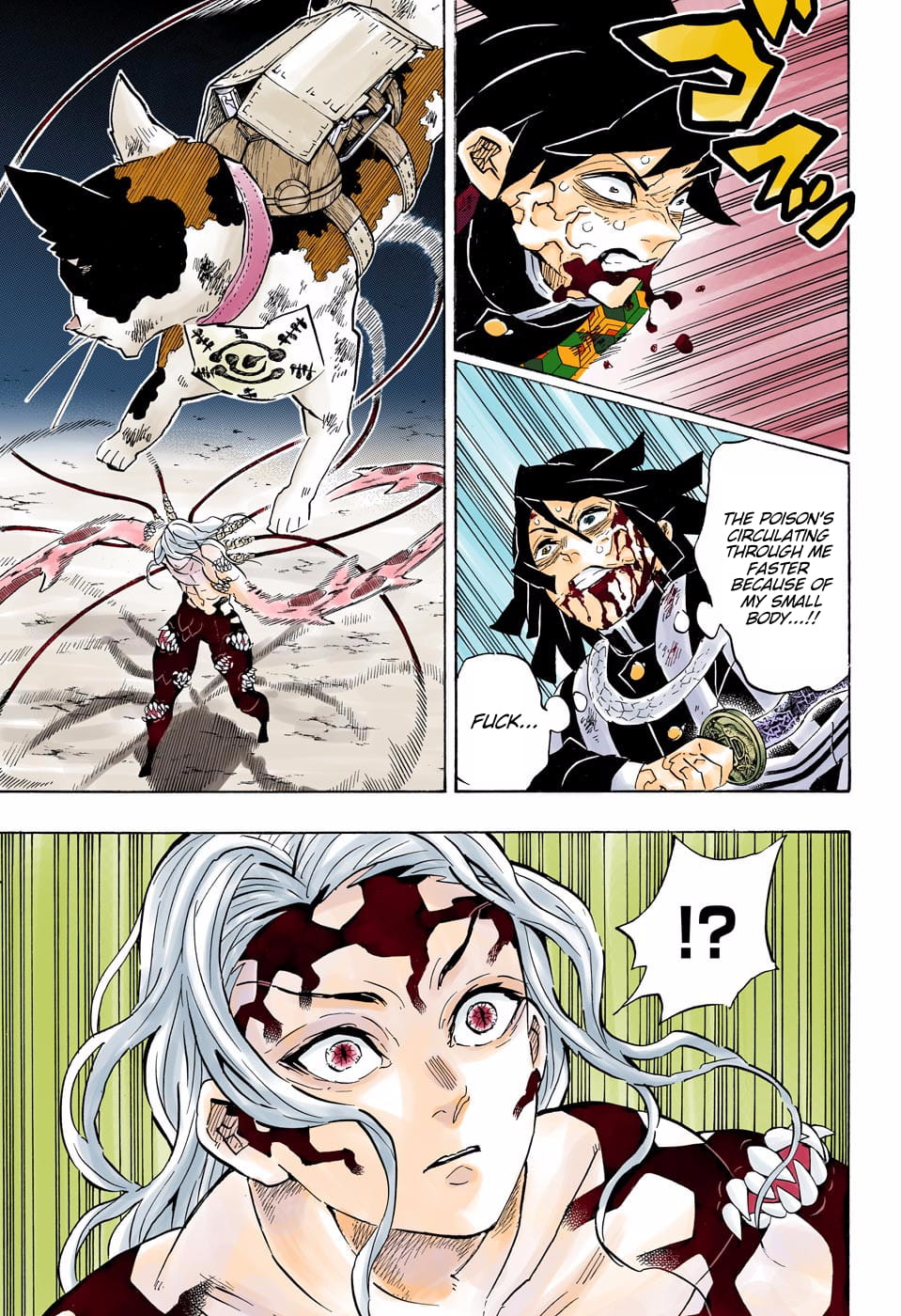 Demon Slayer Infinity Castle Colored Manga