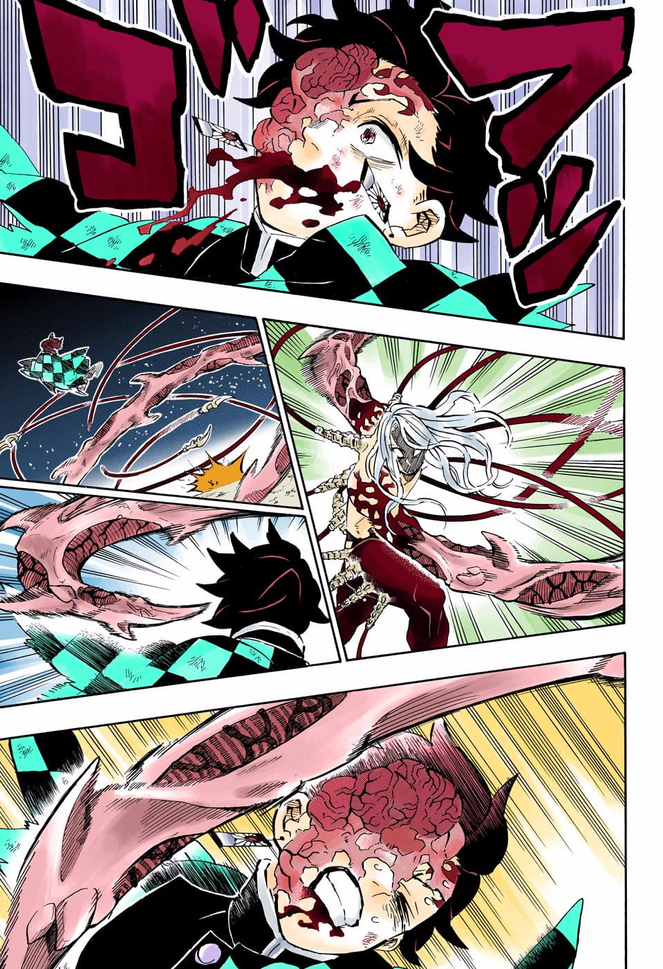 Demon Slayer Infinity Castle Colored Manga