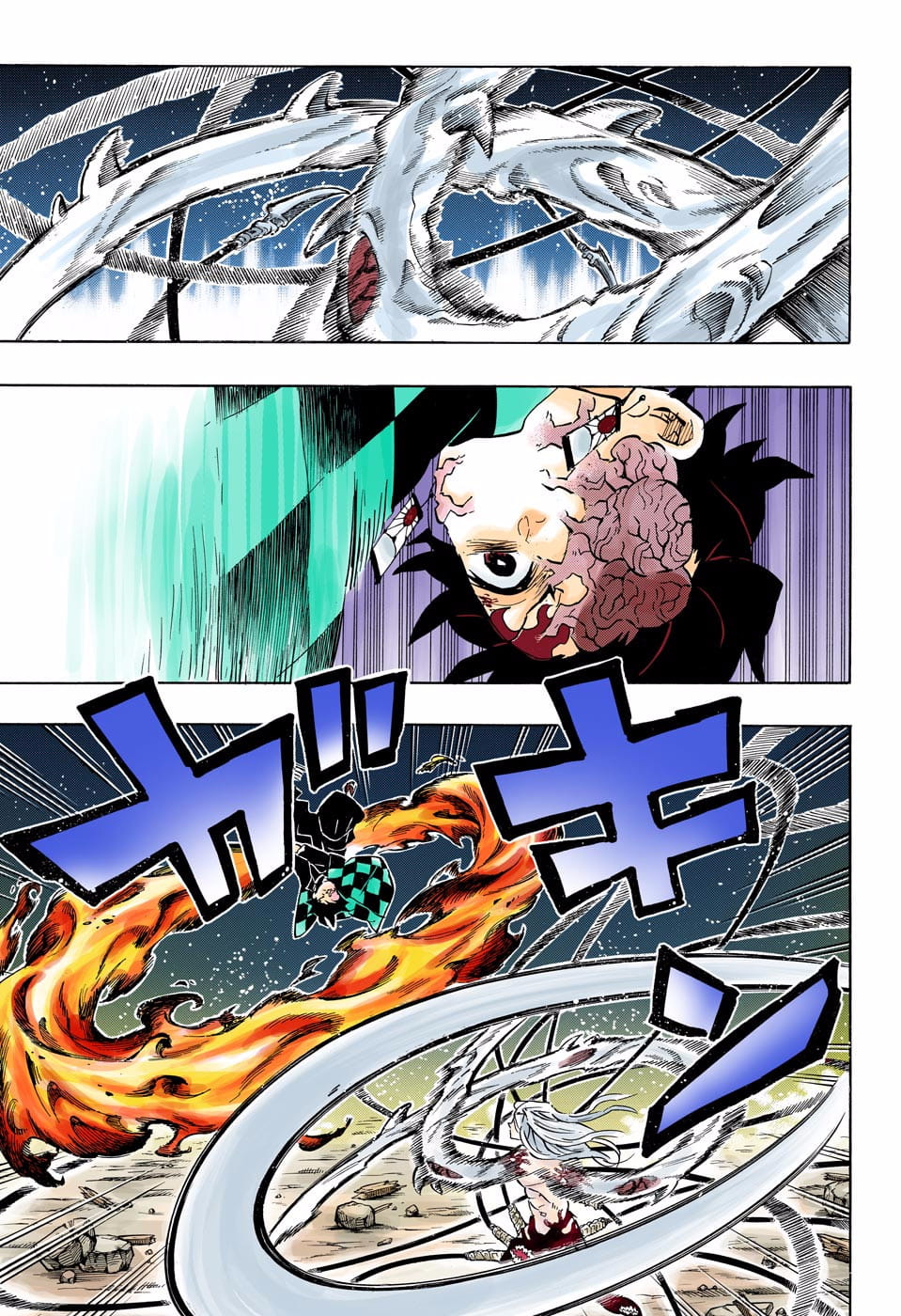 Demon Slayer Infinity Castle Colored Manga