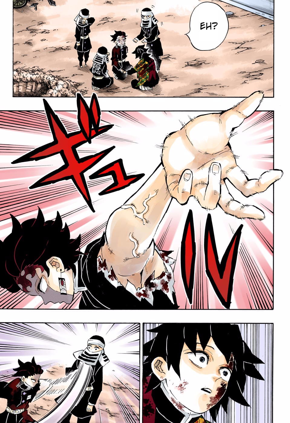 Demon Slayer Infinity Castle Colored Manga