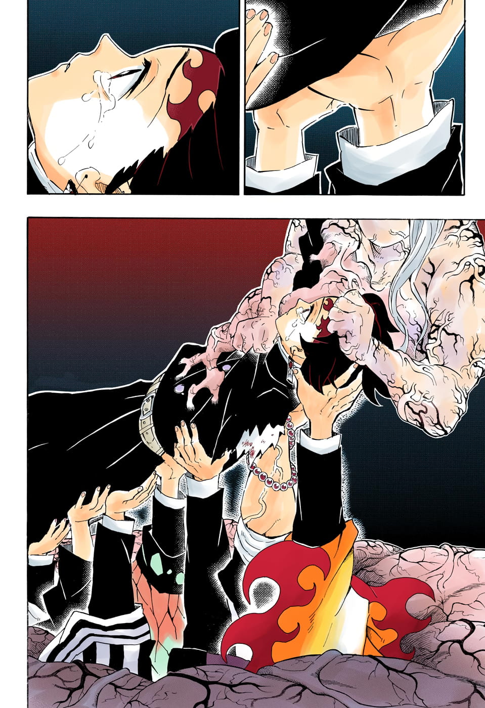 Demon Slayer Infinity Castle Colored Manga