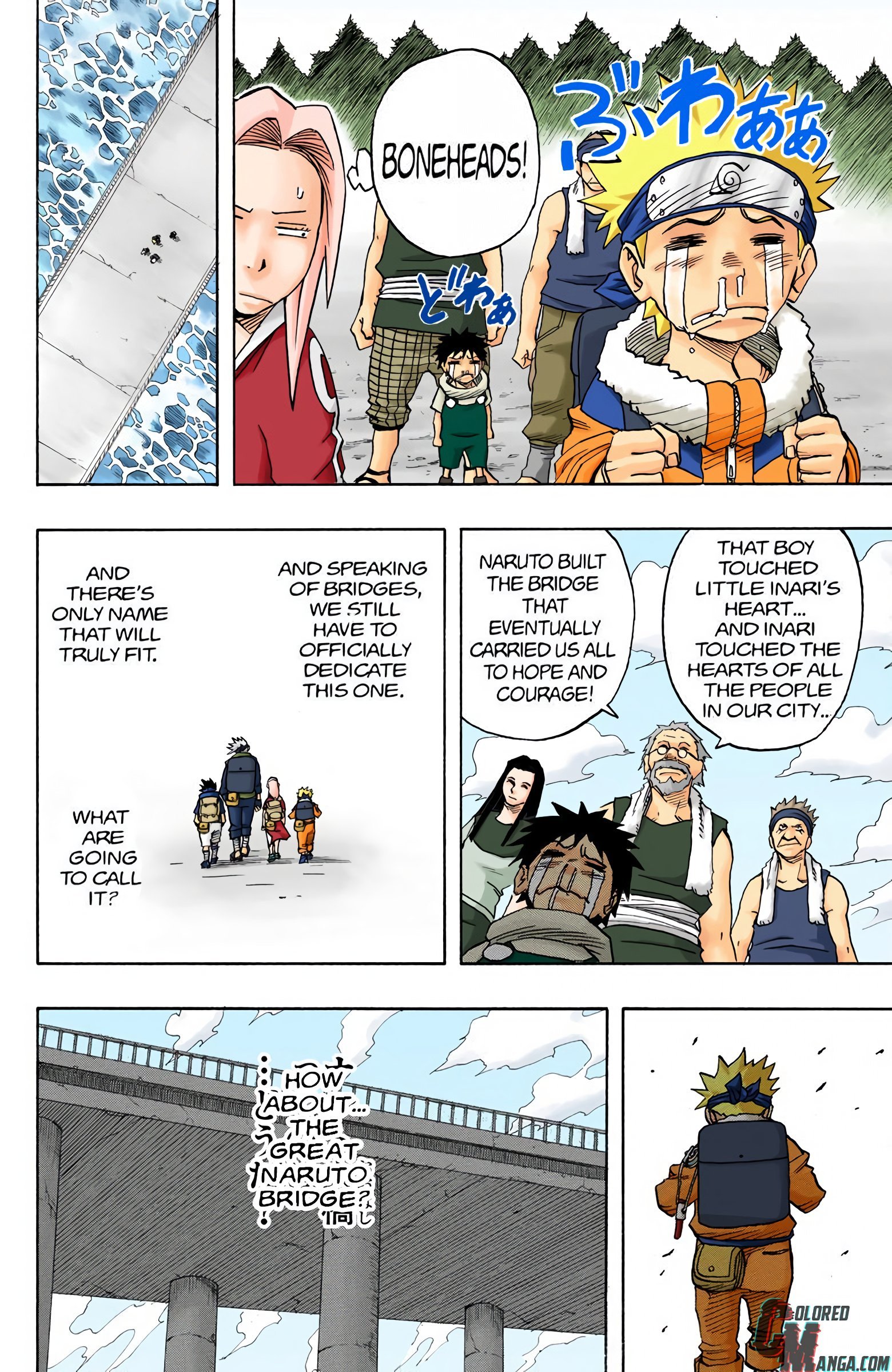 Naruto Colored Manga