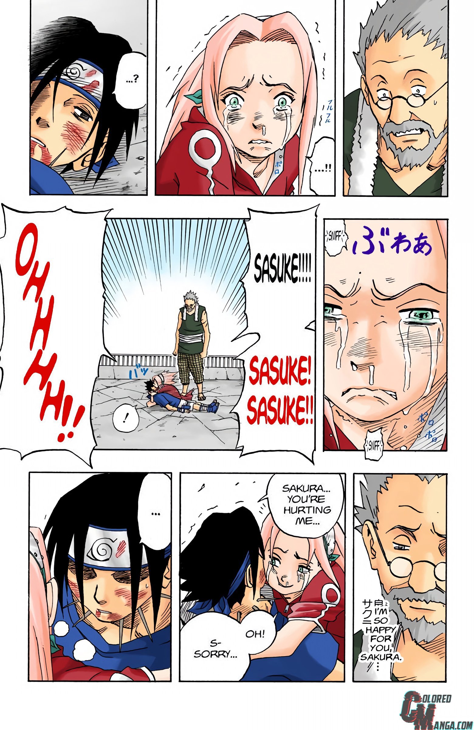 Naruto Colored Manga