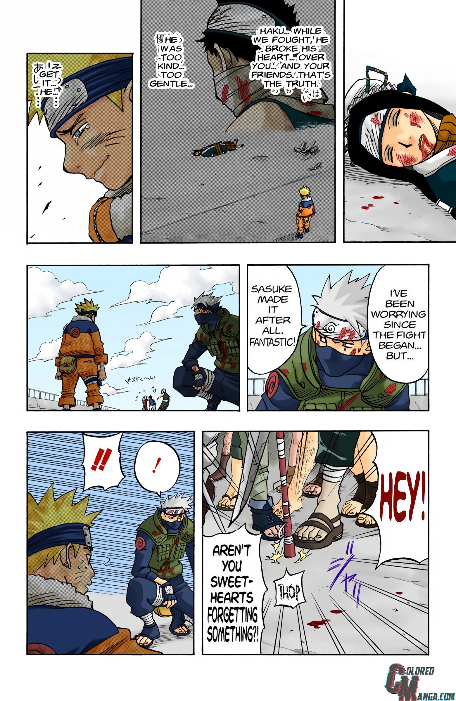 Naruto Colored Manga