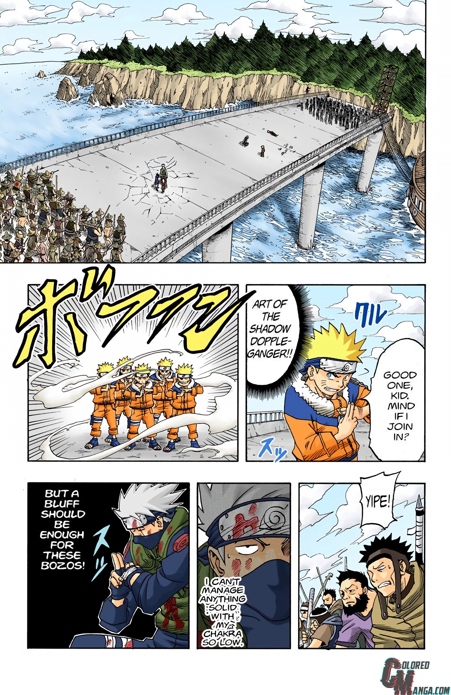 Naruto Colored Manga