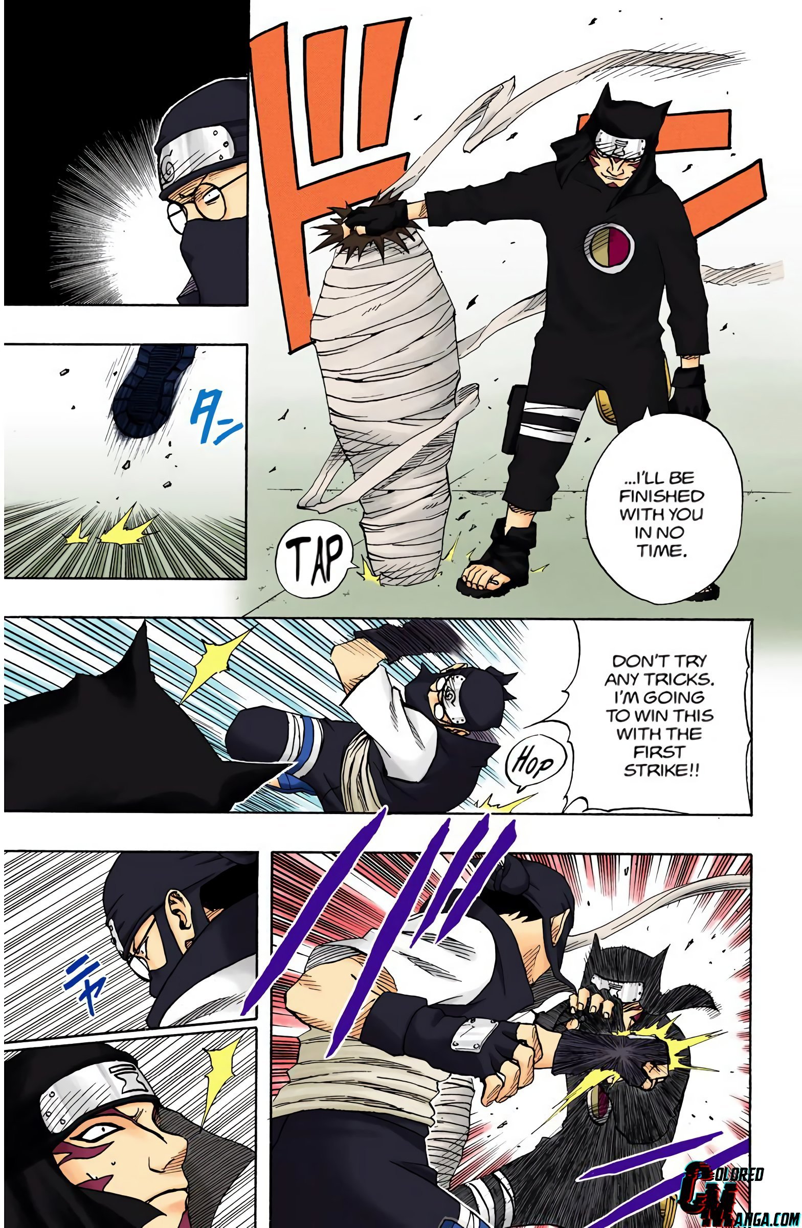 Naruto Colored Manga