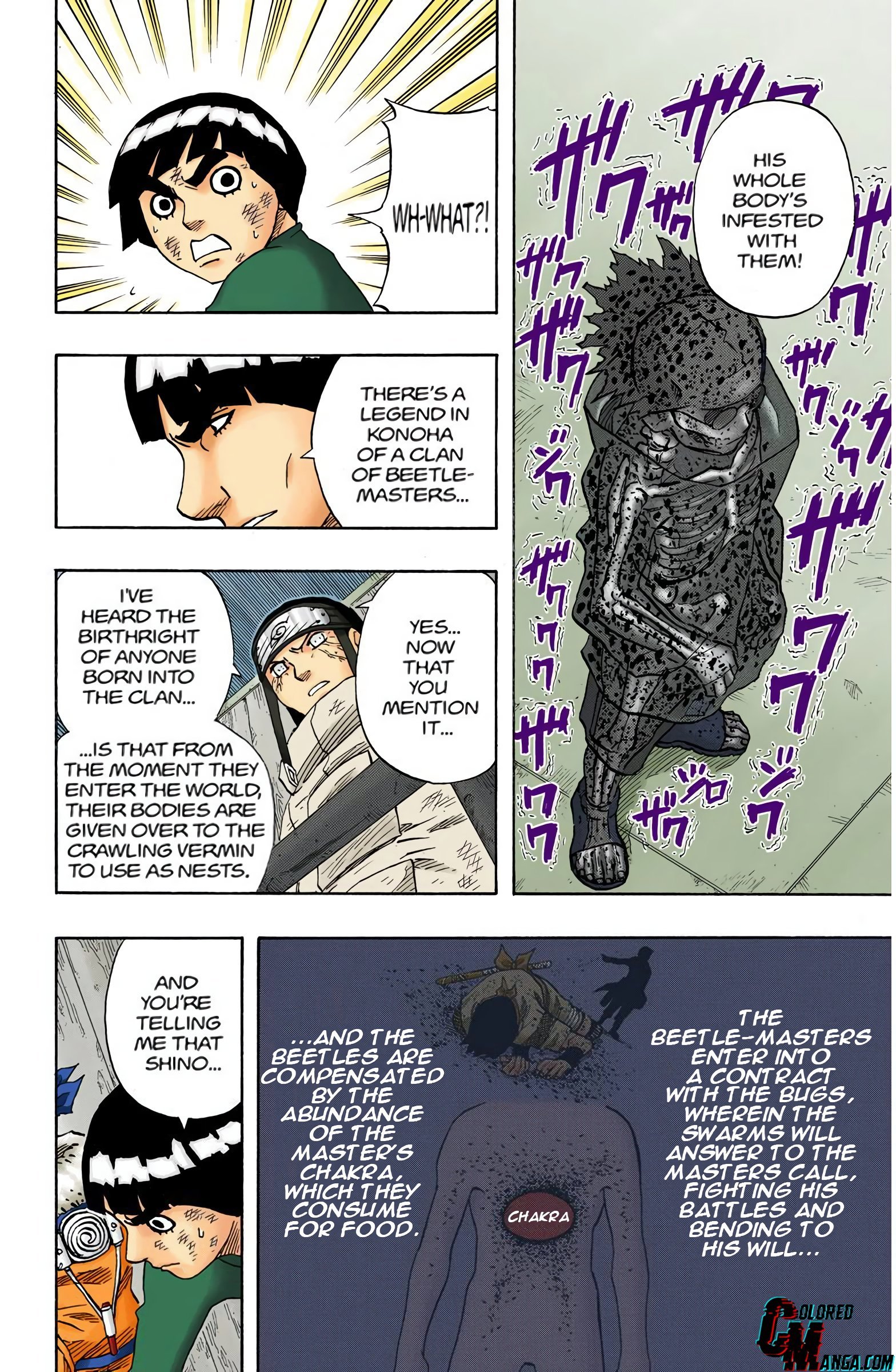 Naruto Colored Manga