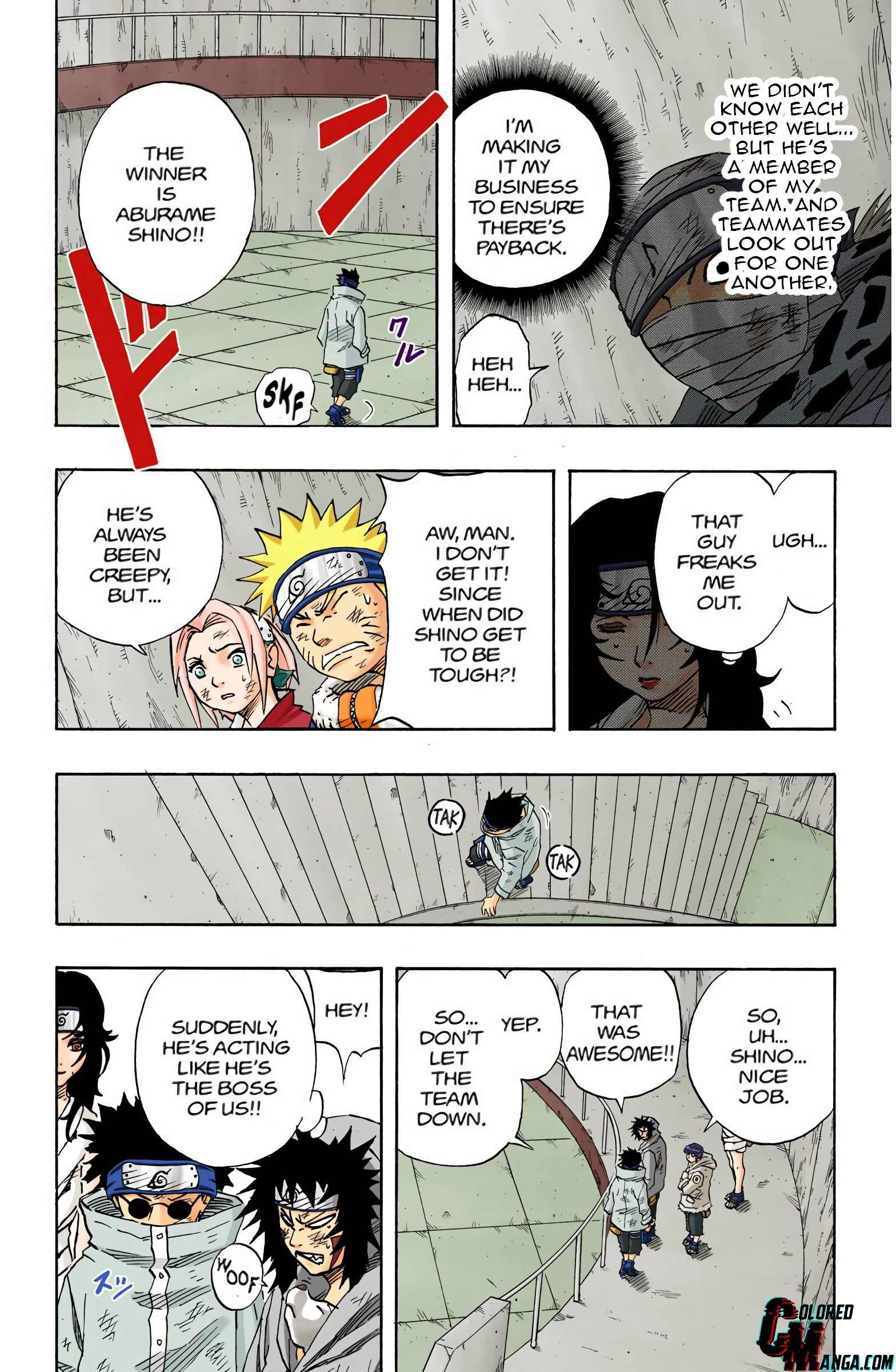 Naruto Colored Manga