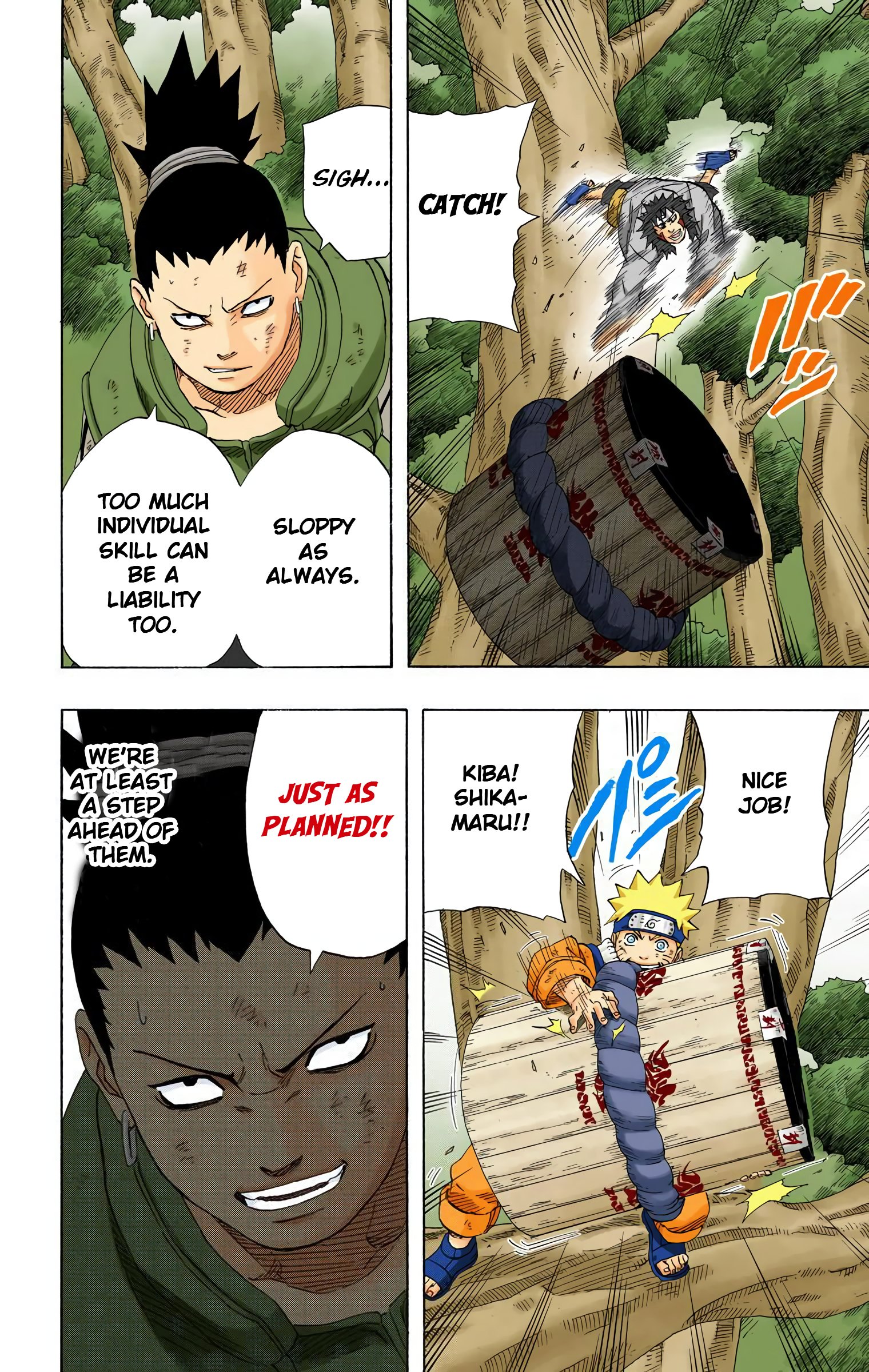 Naruto Colored Manga