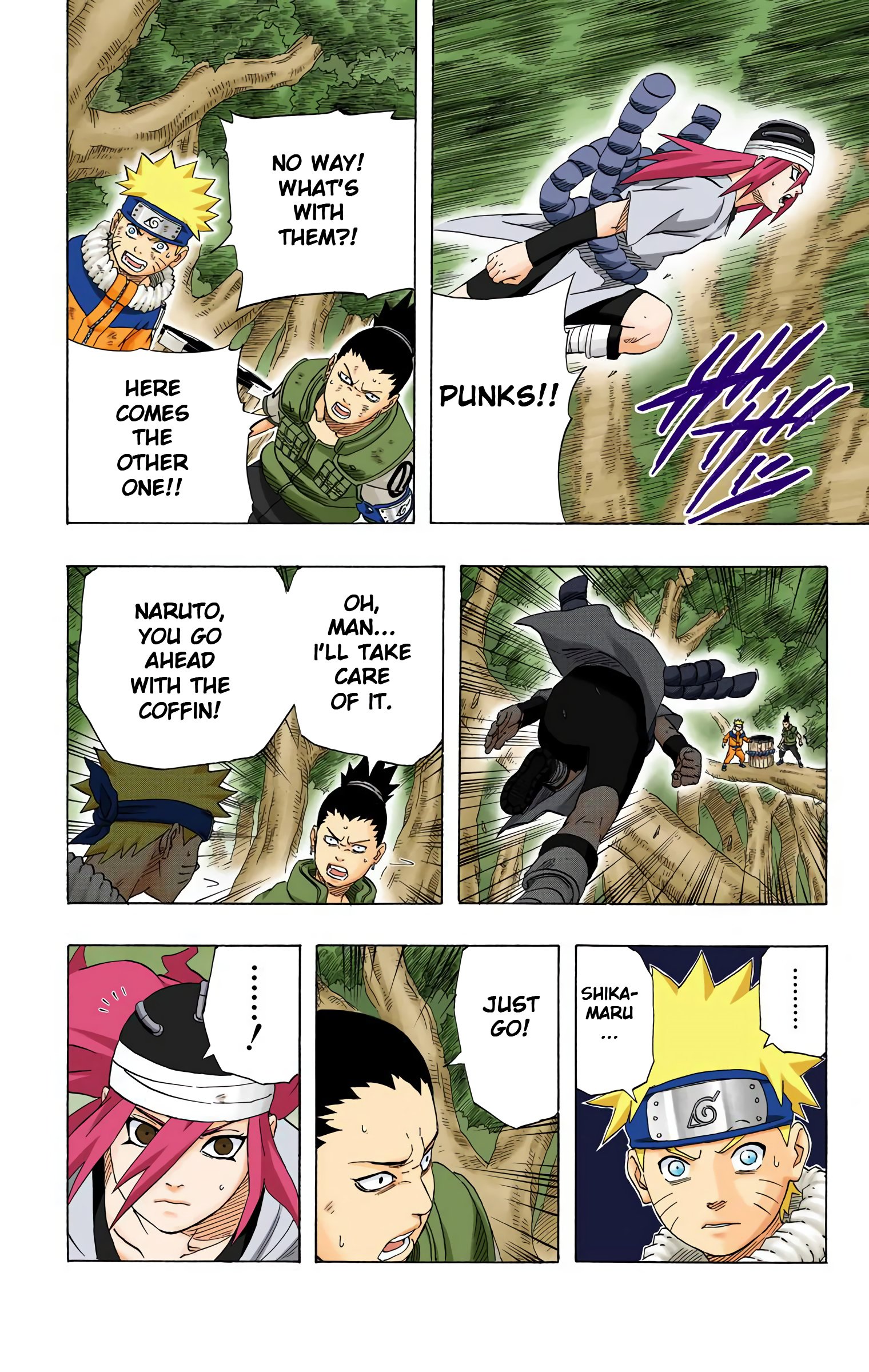 Naruto Colored Manga