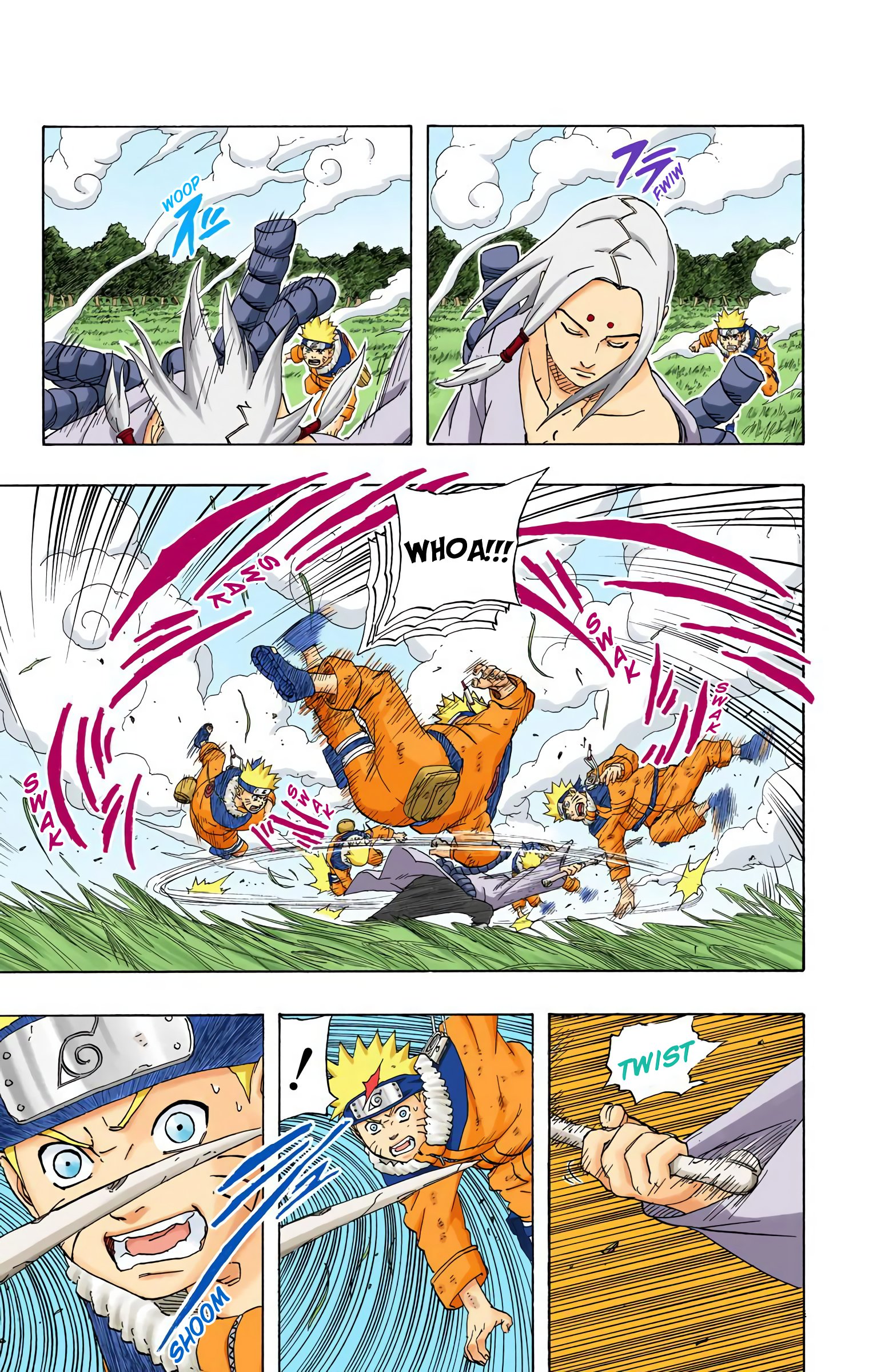 Naruto Colored Manga