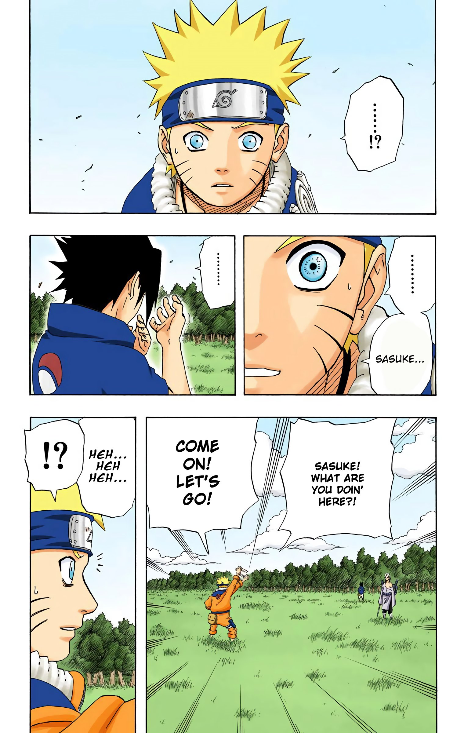 Naruto Colored Manga