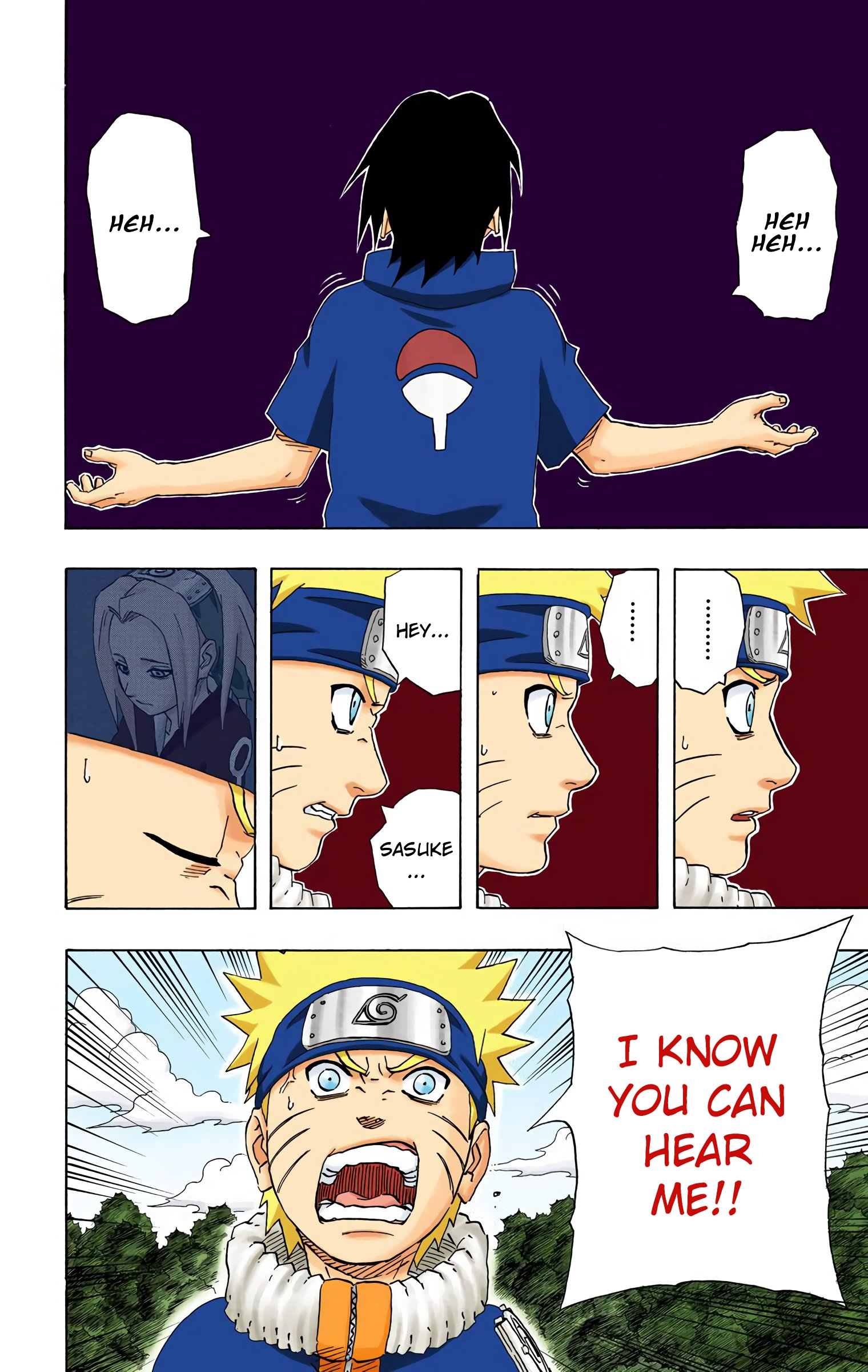 Naruto Colored Manga