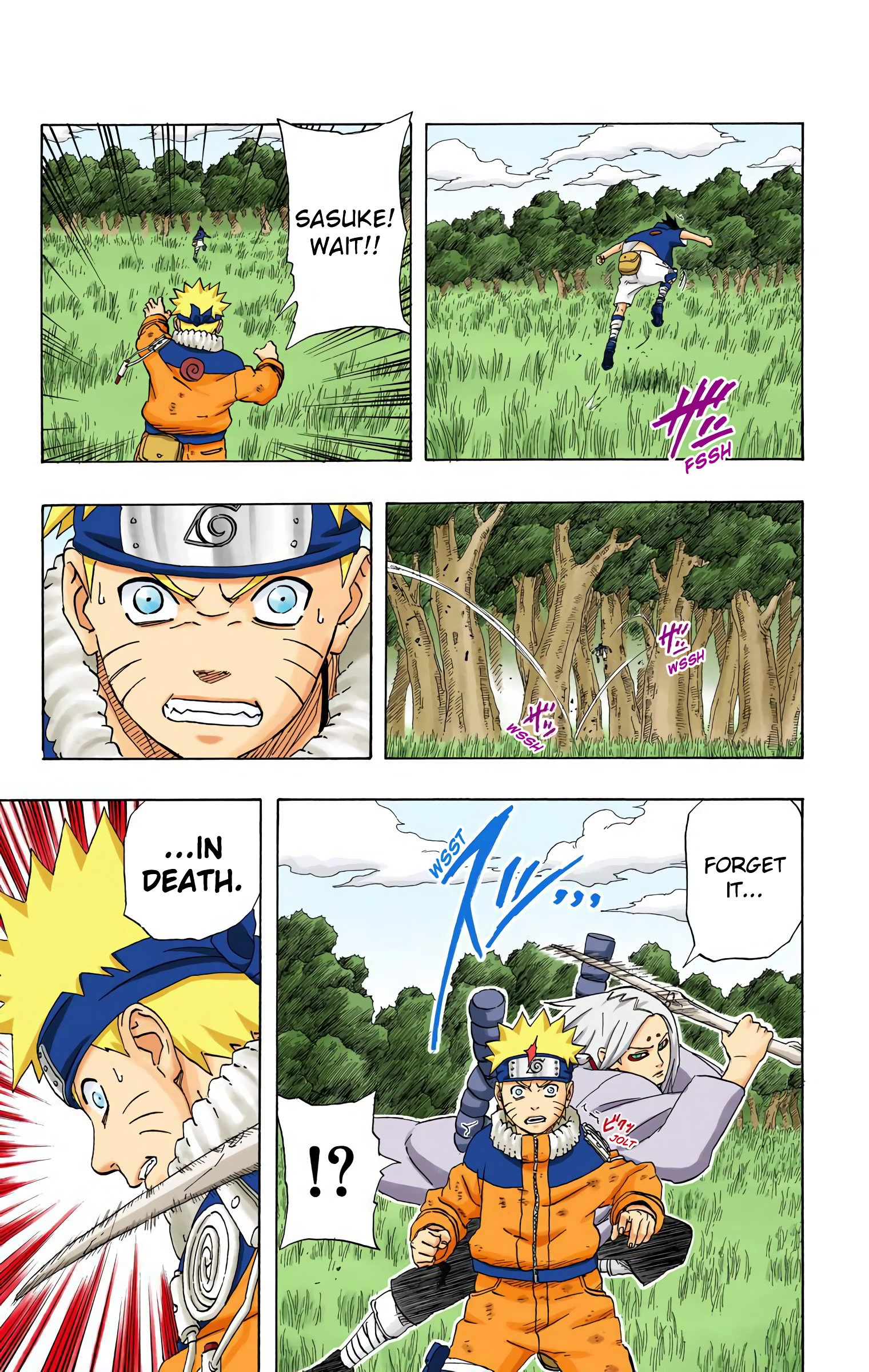 Naruto Colored Manga