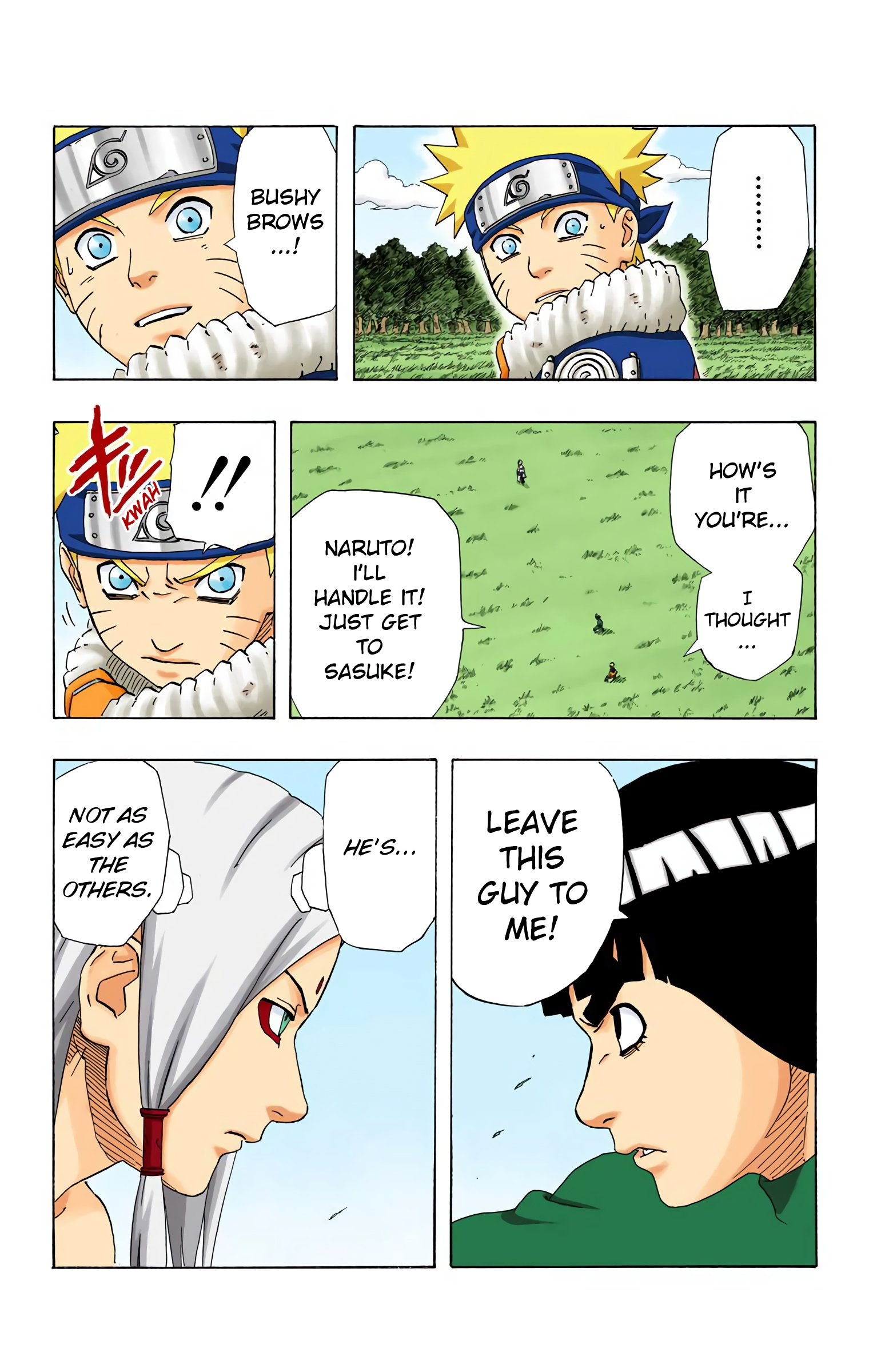 Naruto Colored Manga