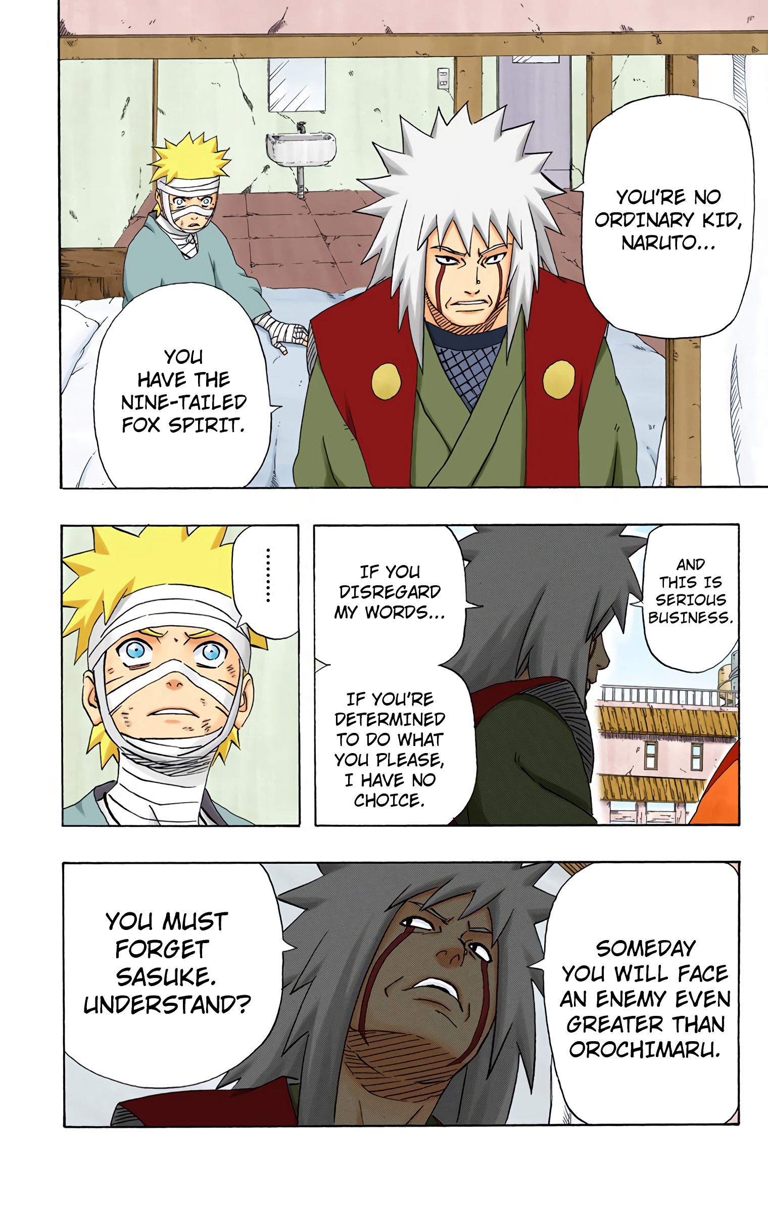 Naruto Colored Manga