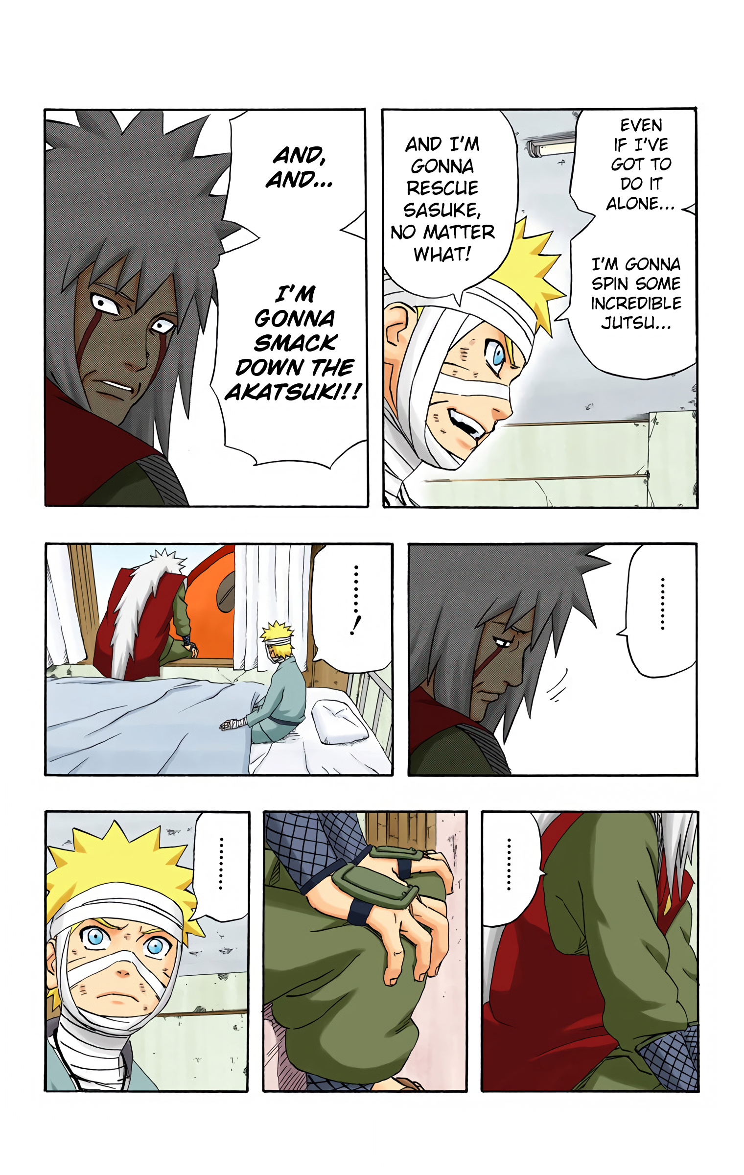 Naruto Colored Manga