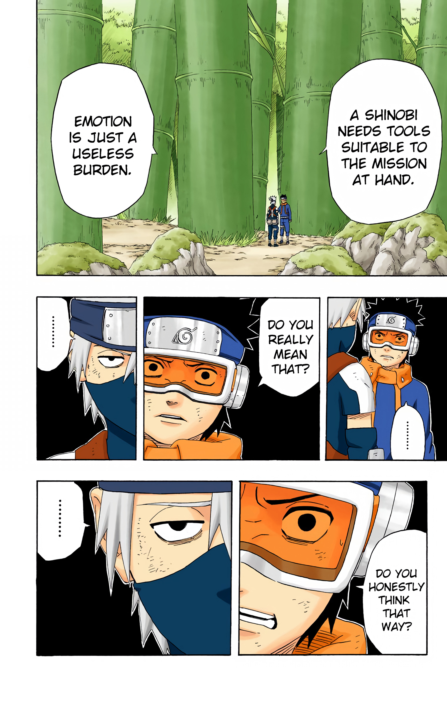 Naruto Colored Manga