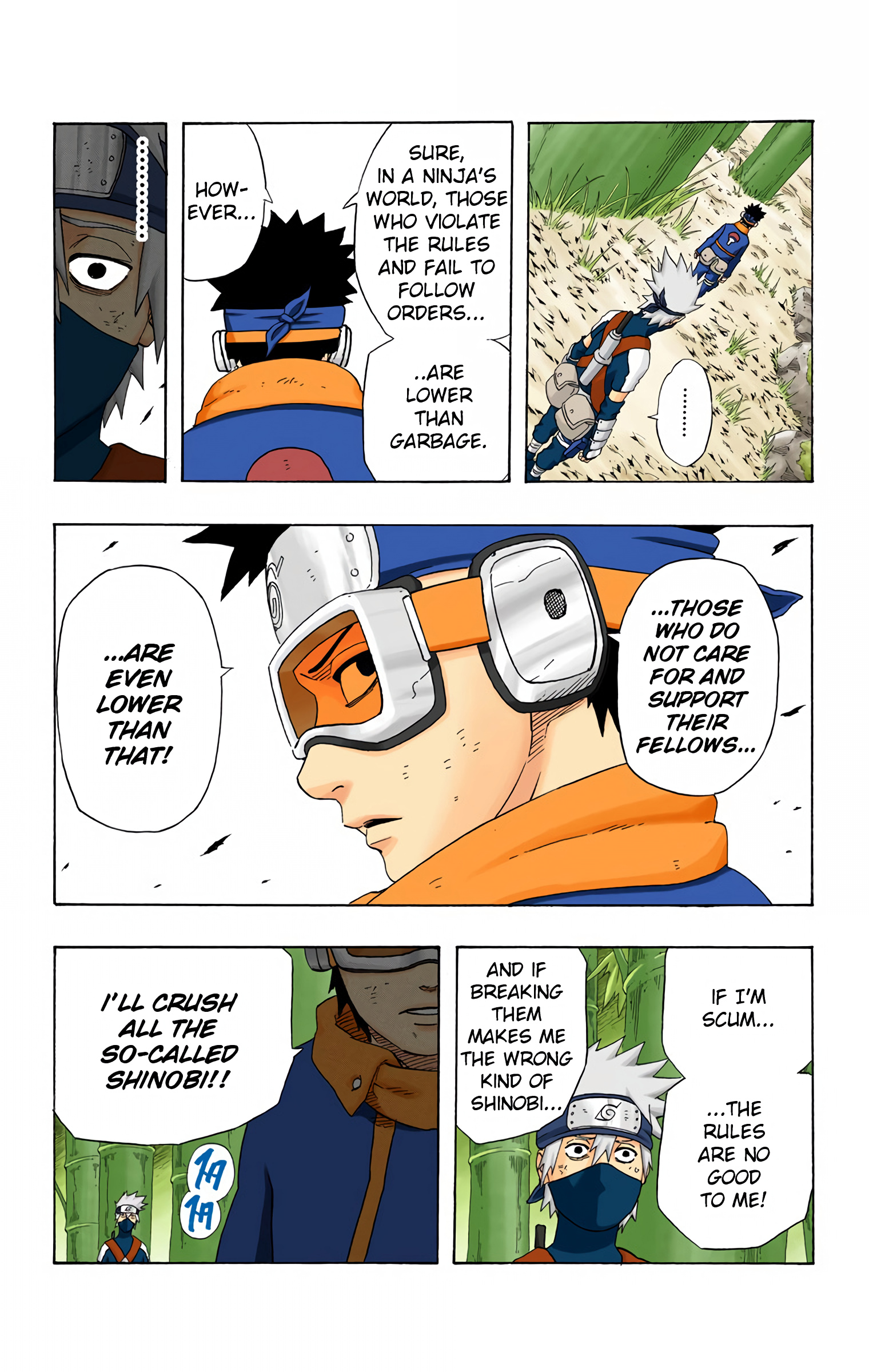 Naruto Colored Manga