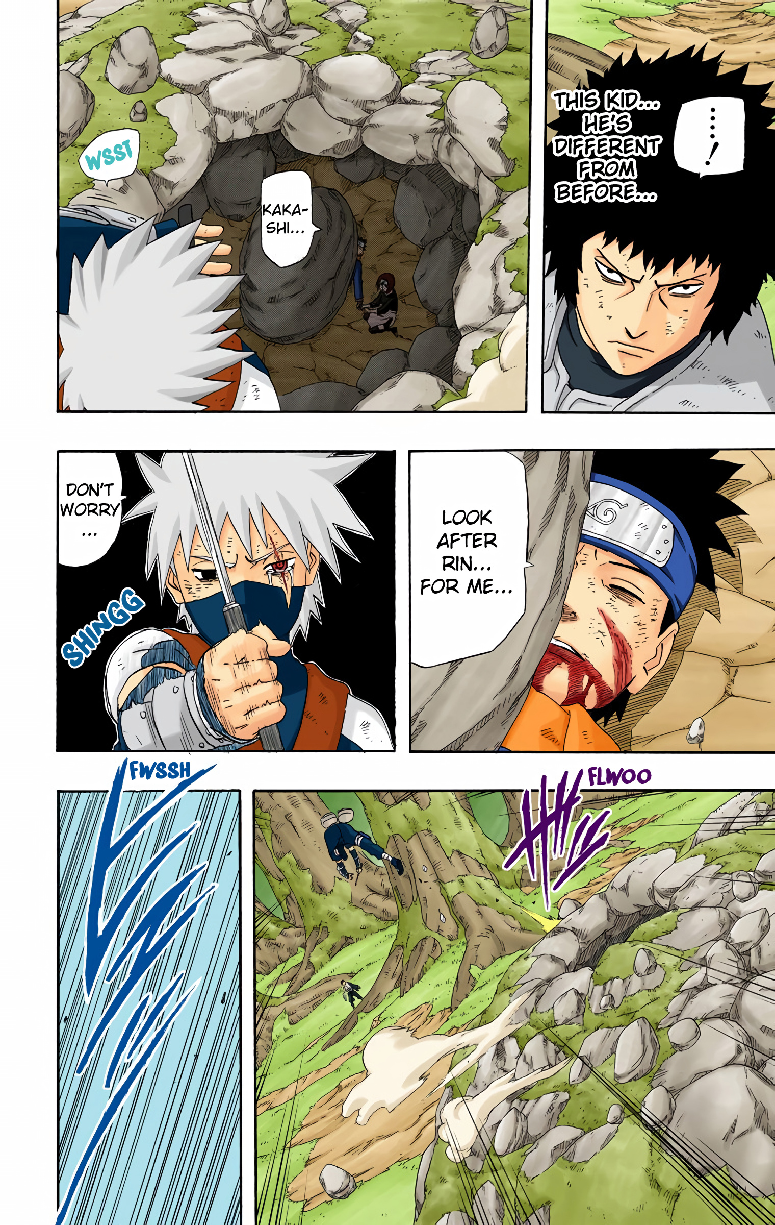 Naruto Colored Manga