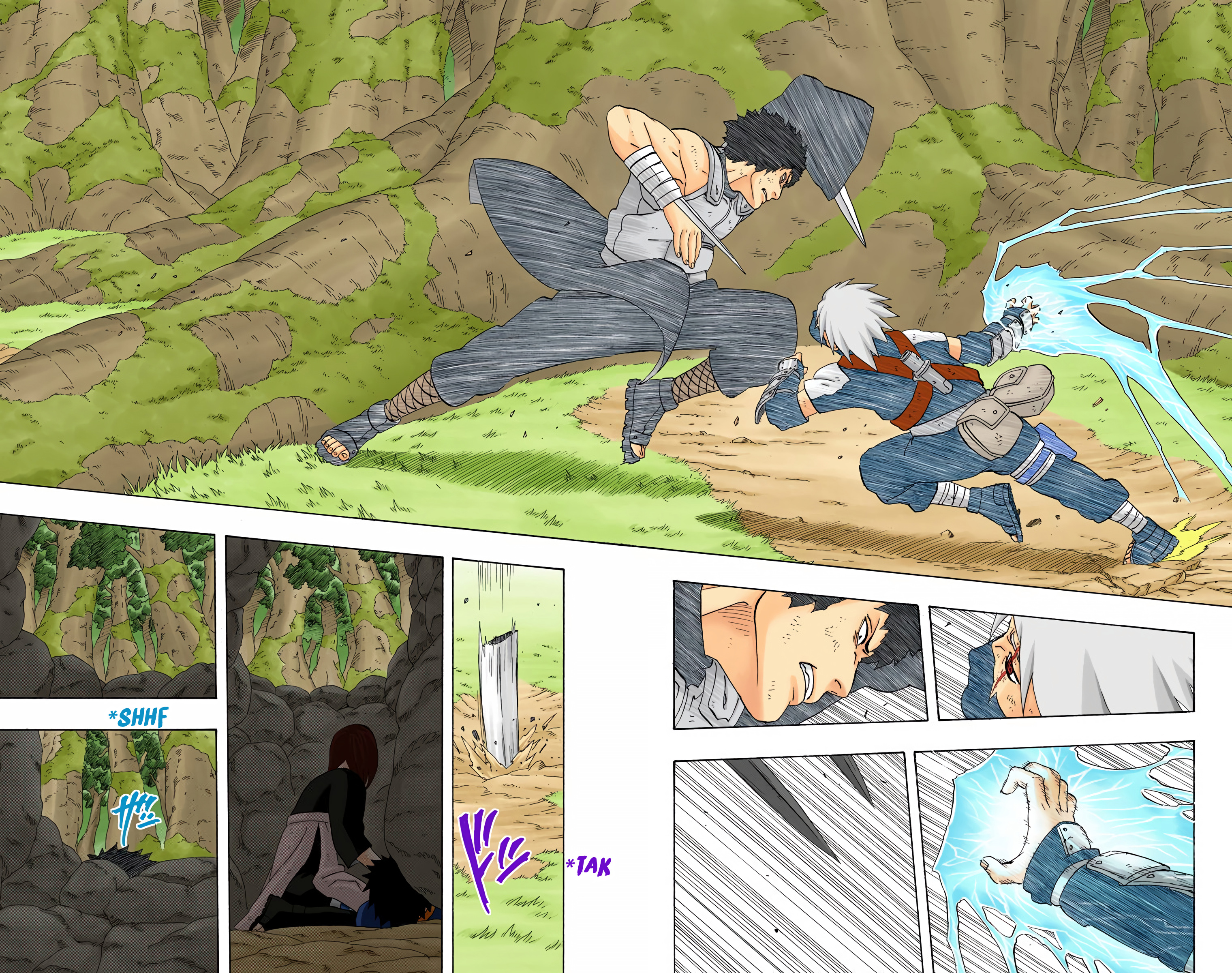 Naruto Colored Manga