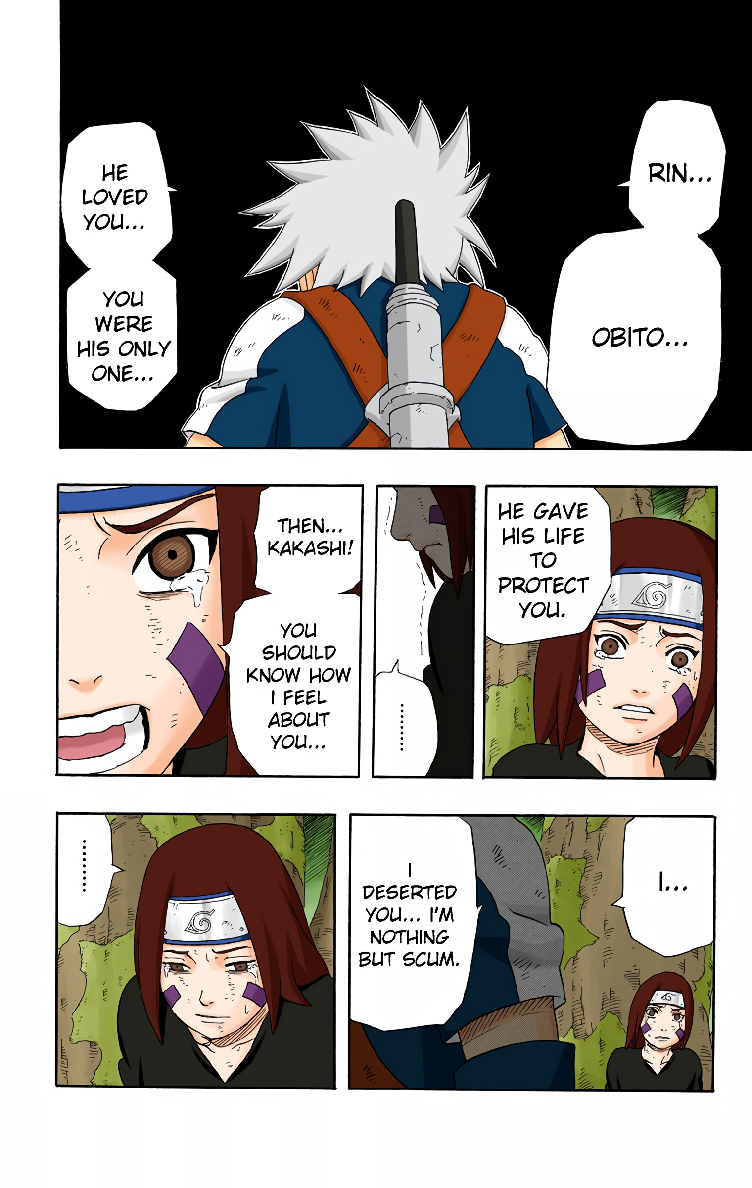 Naruto Colored Manga