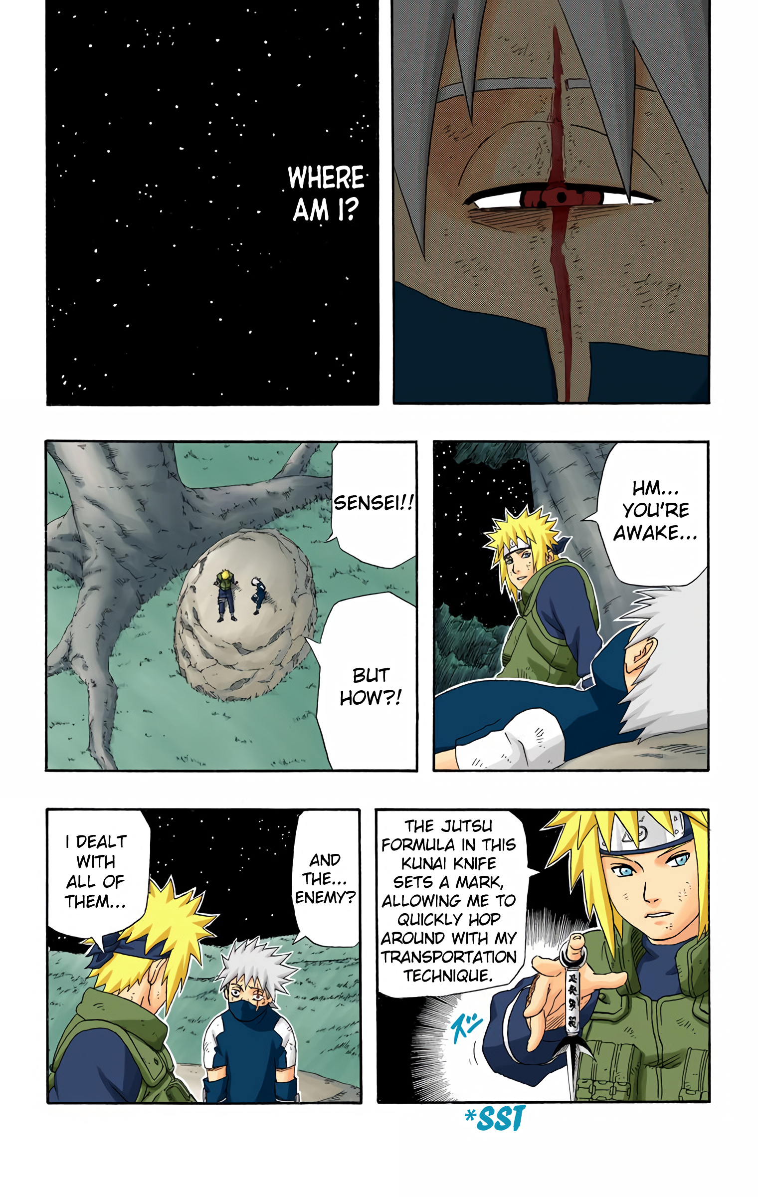 Naruto Colored Manga