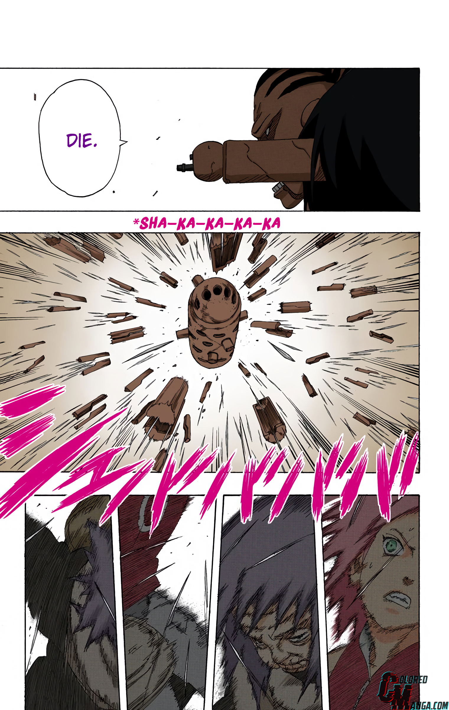 Naruto Colored Manga