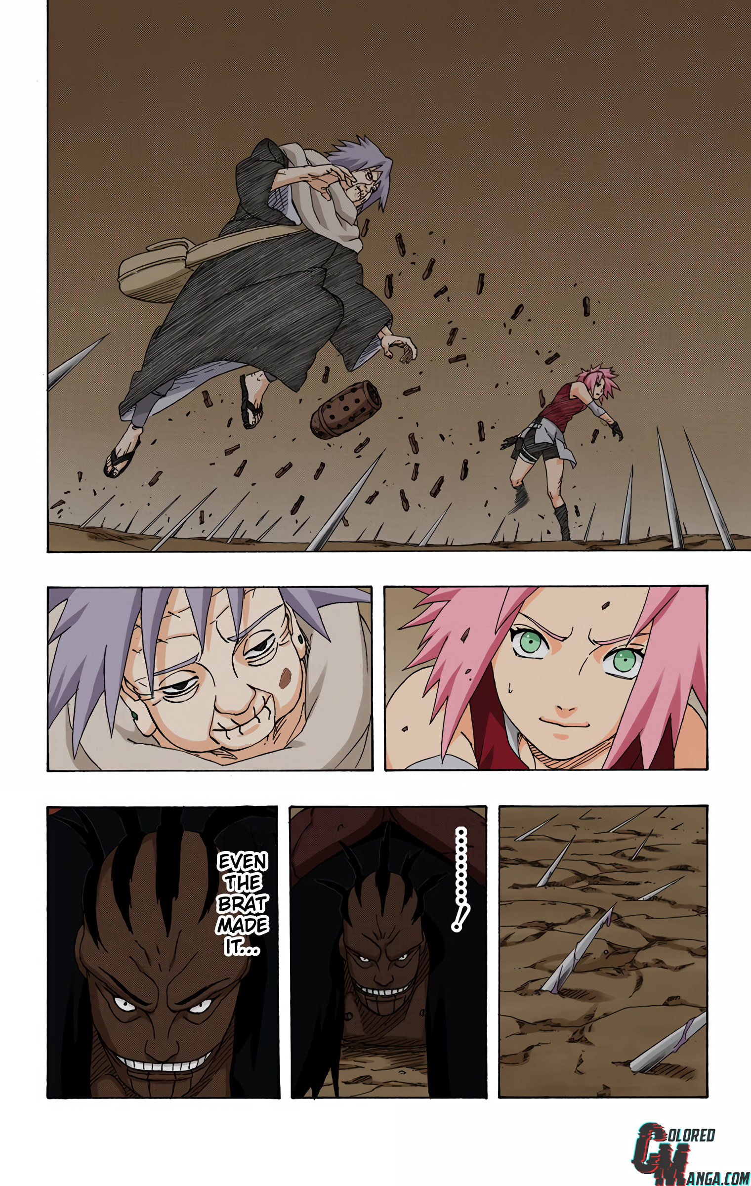 Naruto Colored Manga