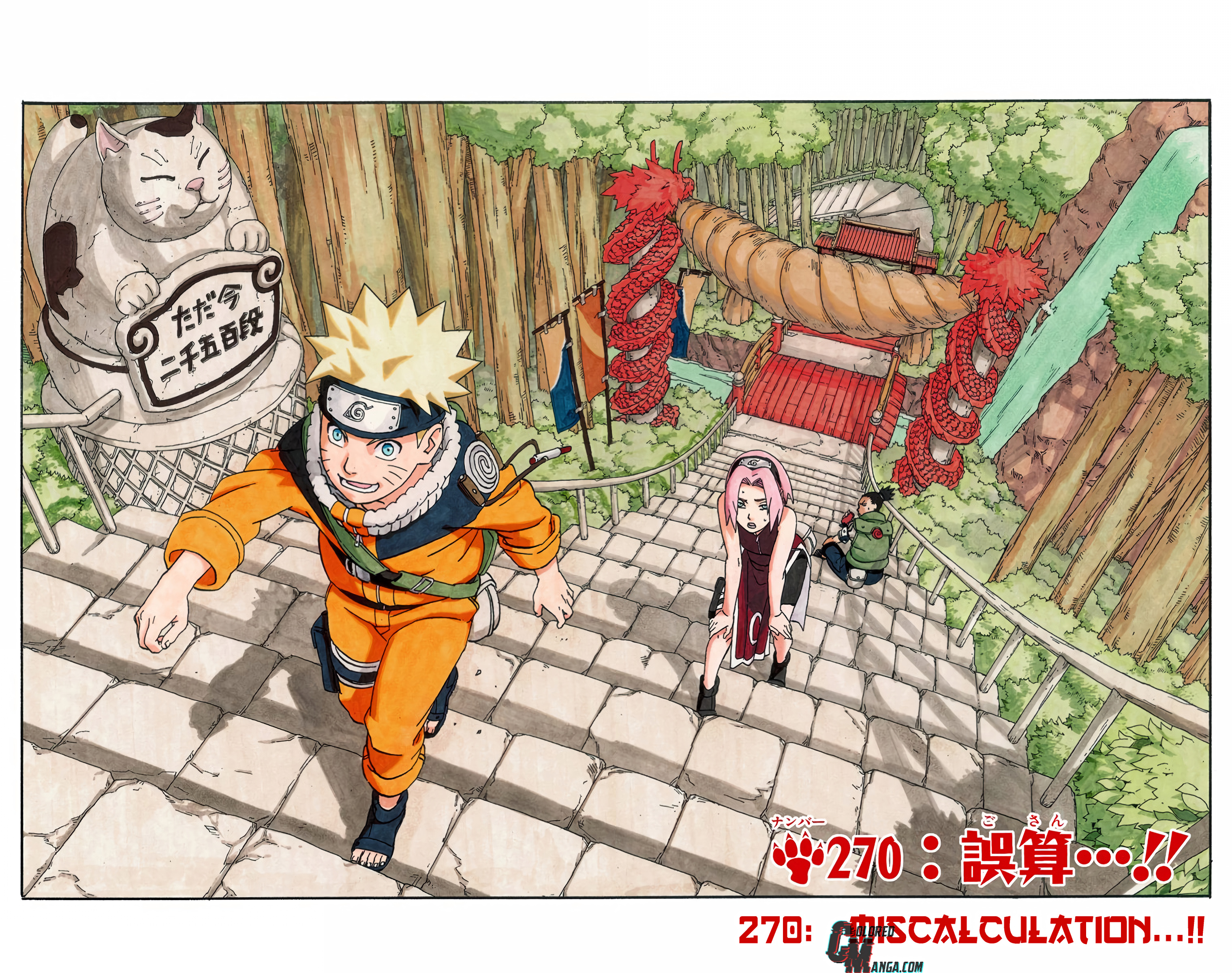 Naruto Colored Manga