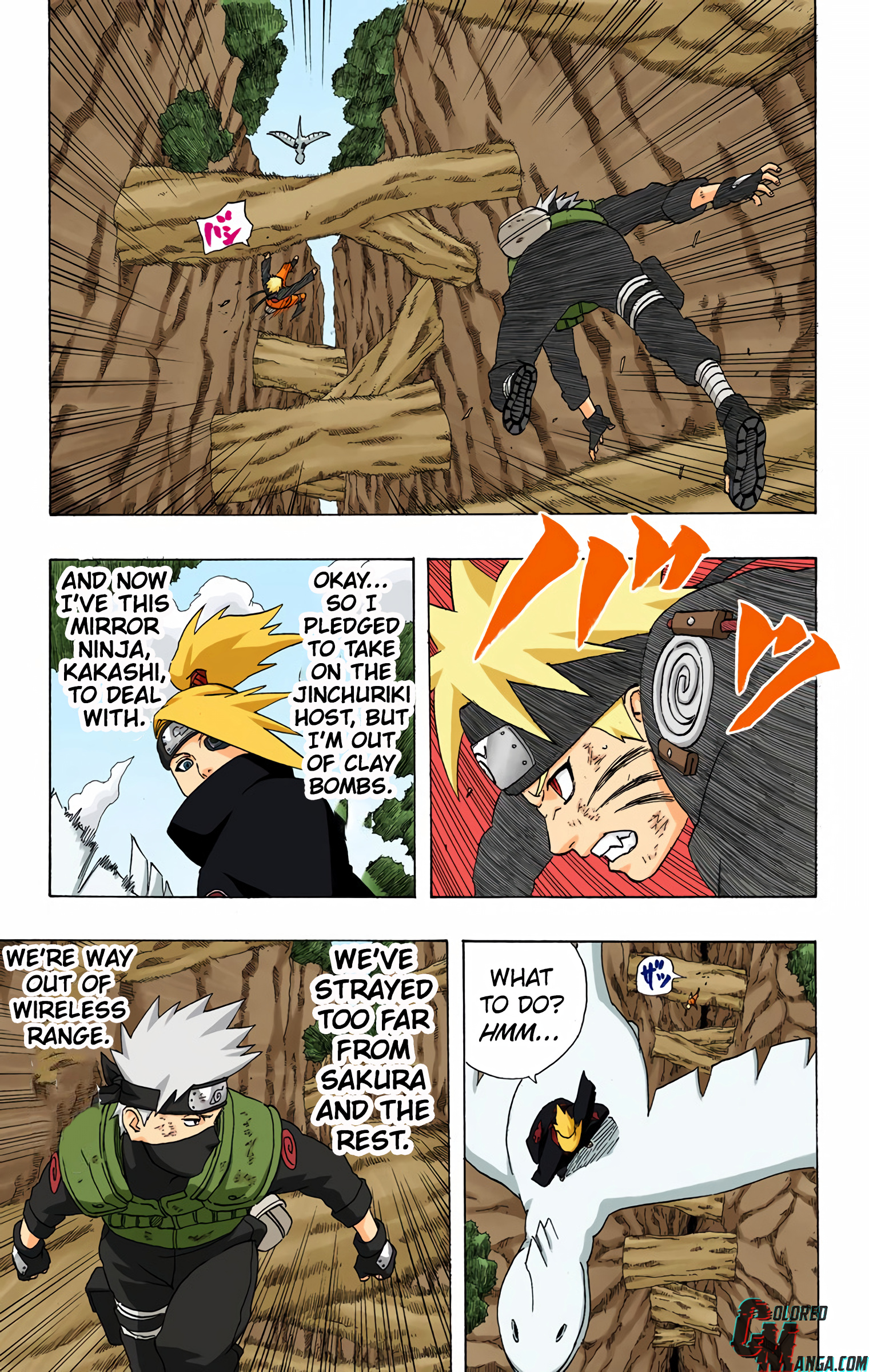 Naruto Colored Manga