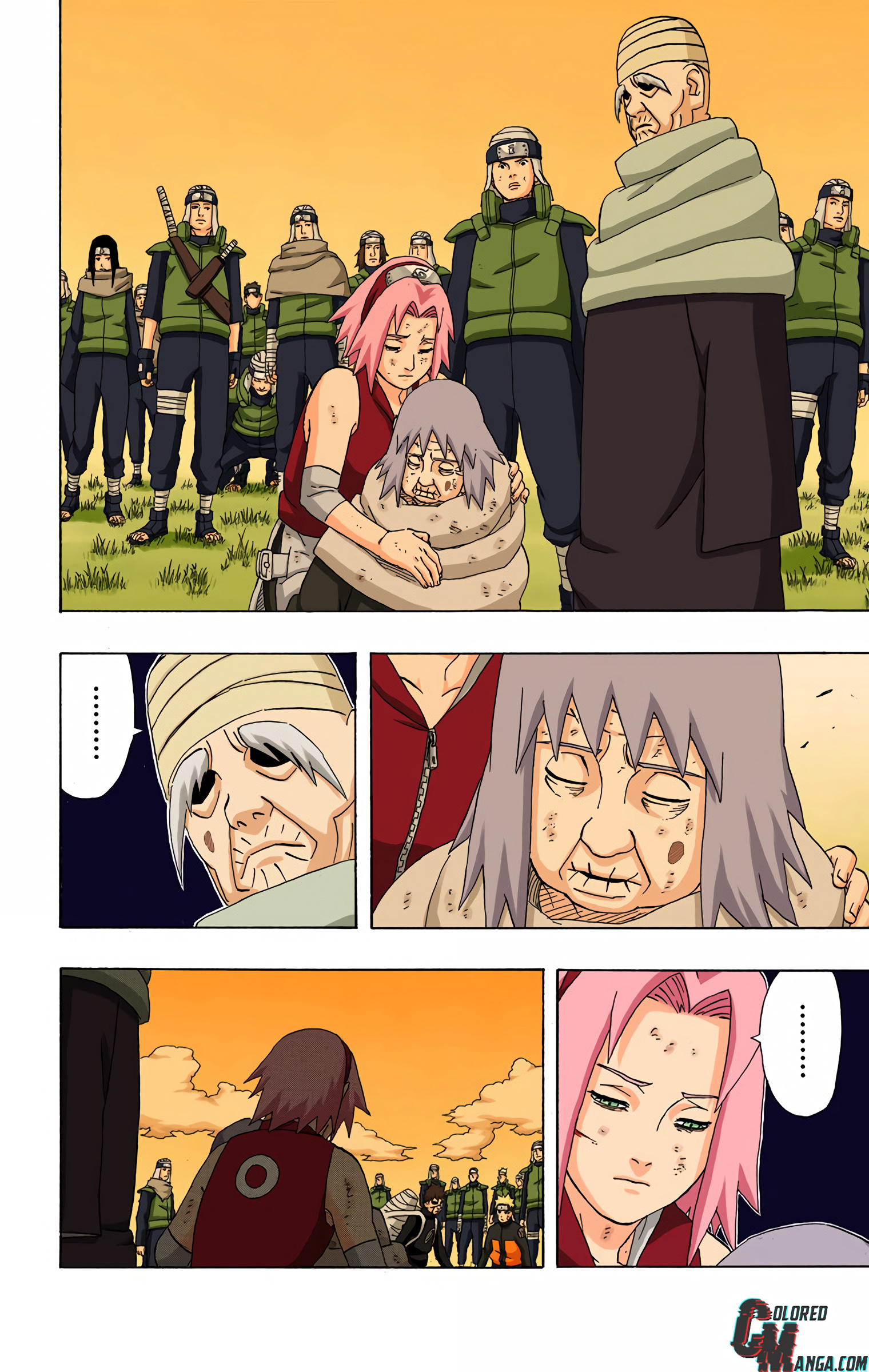 Naruto Colored Manga