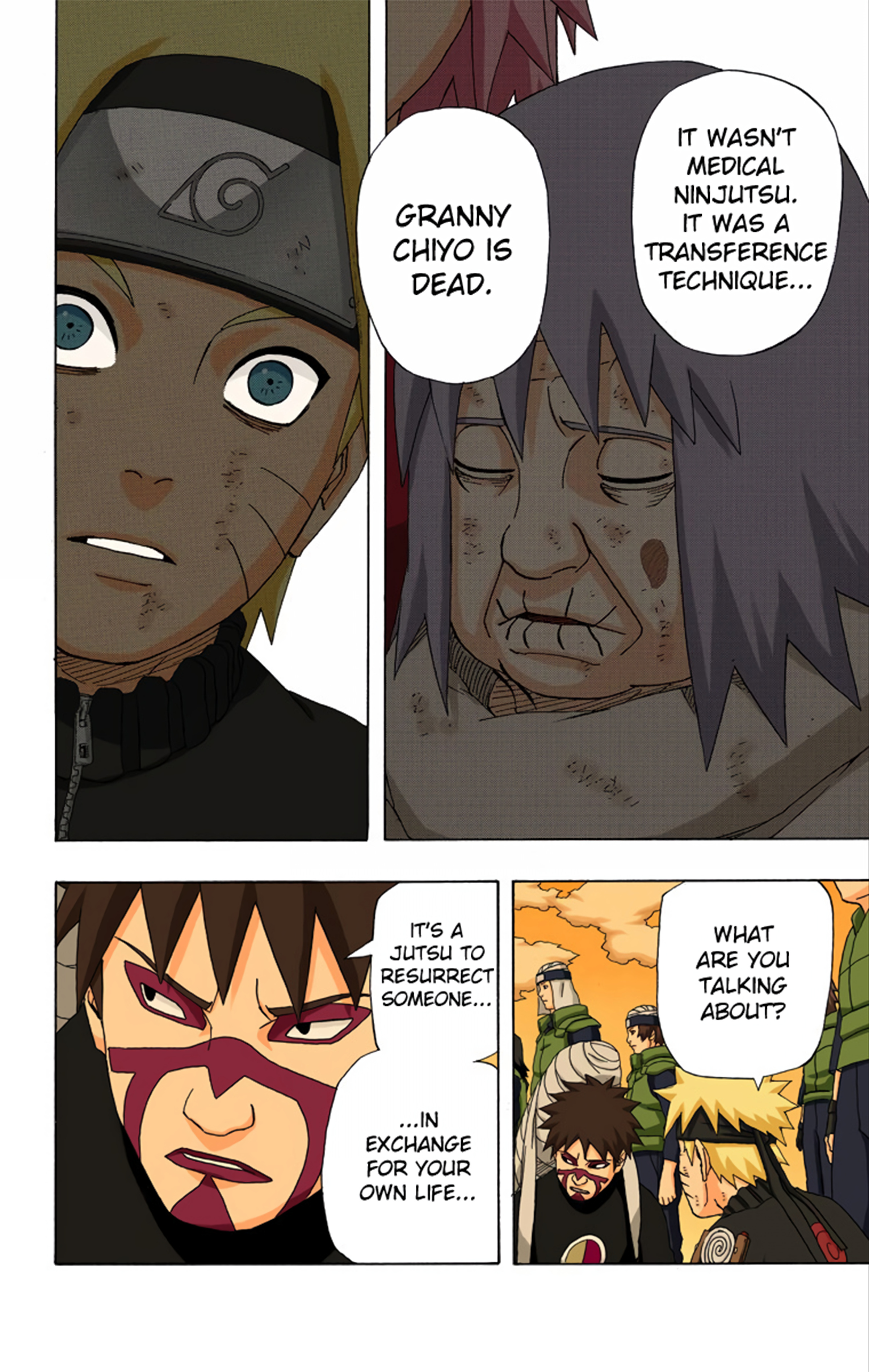 Naruto Colored Manga