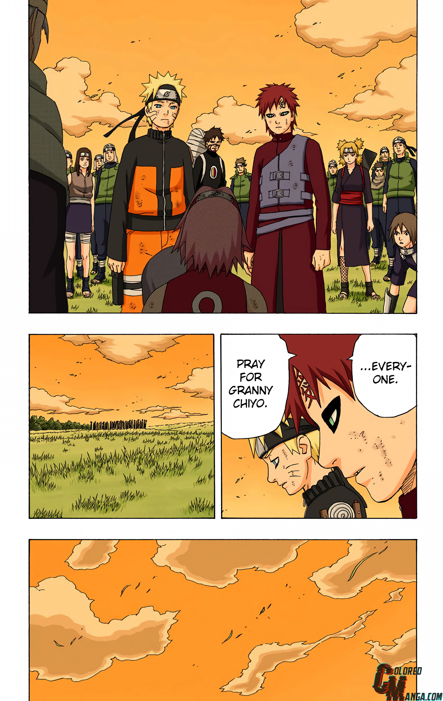 Naruto Colored Manga