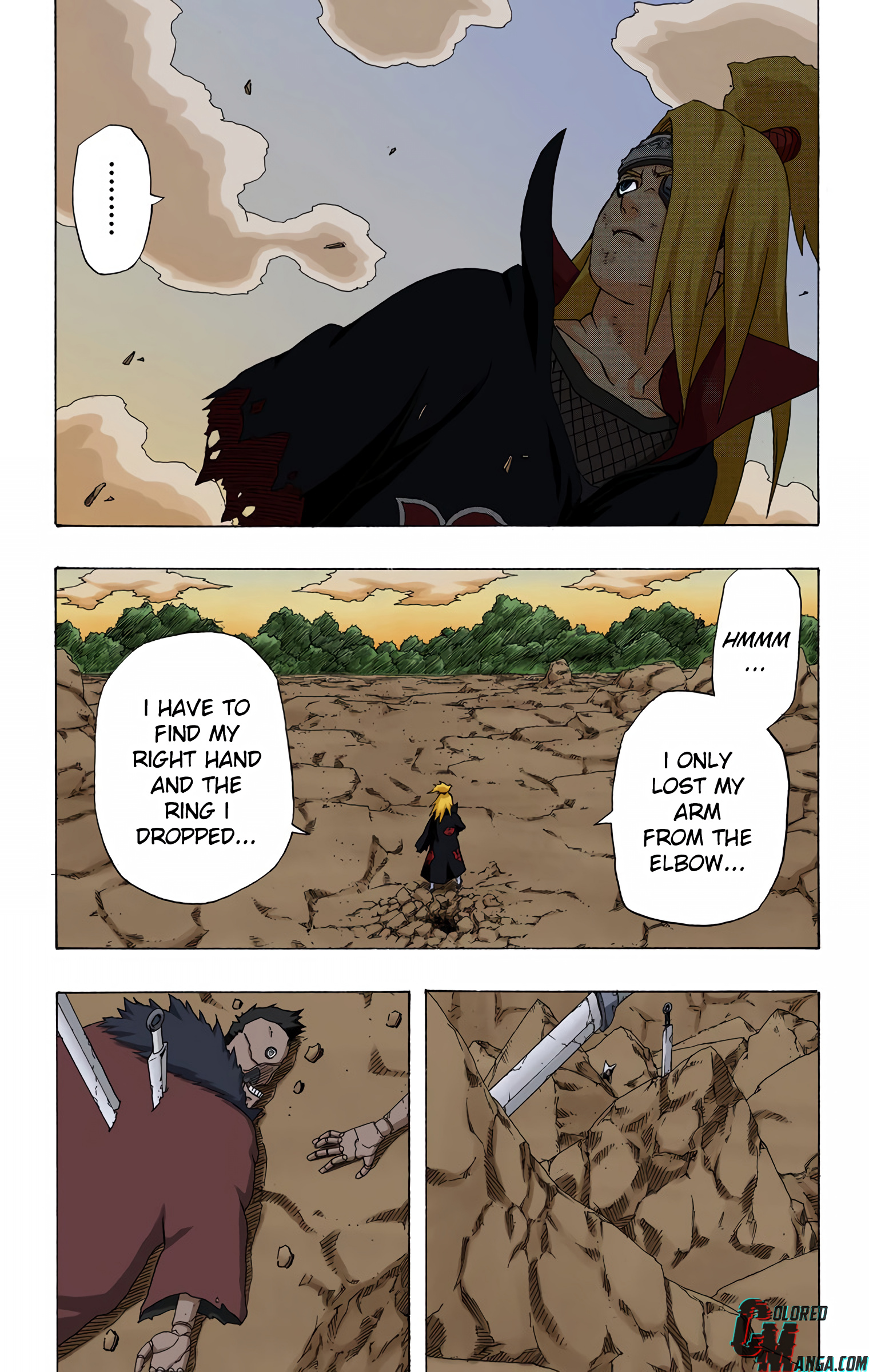 Naruto Colored Manga