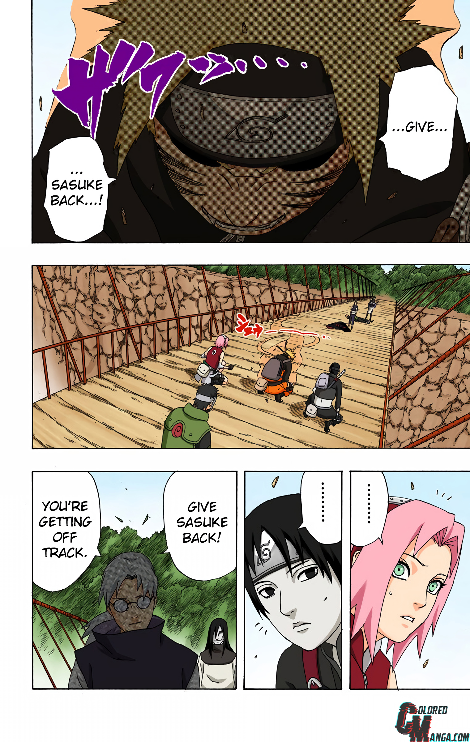 Naruto Colored Manga