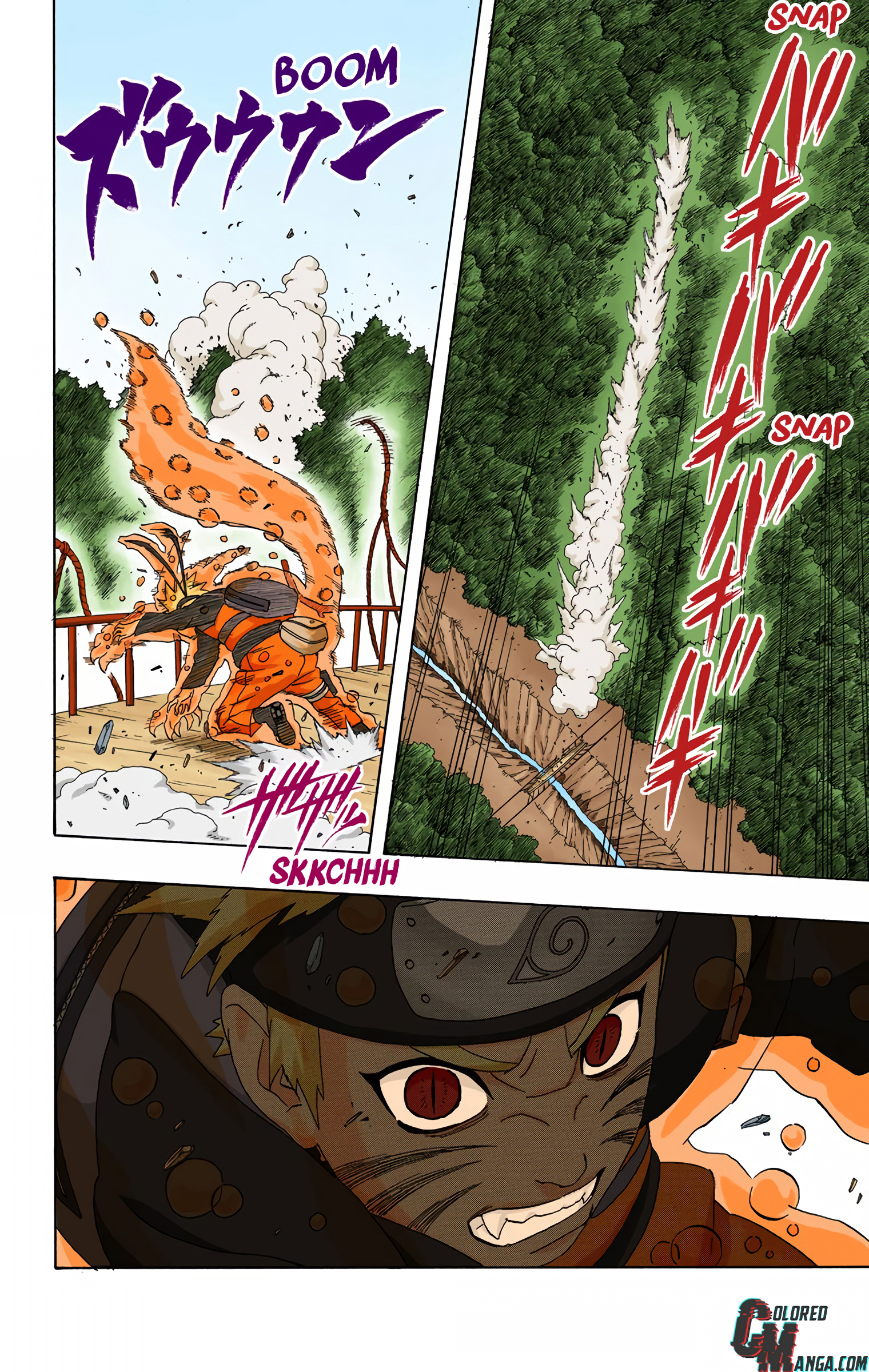 Naruto Colored Manga