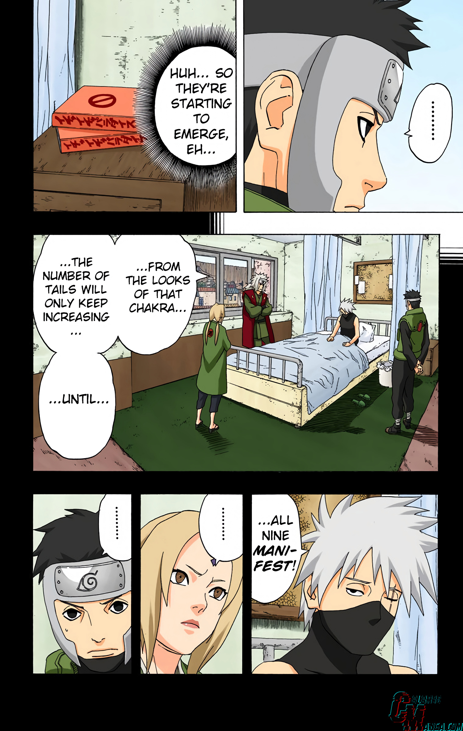 Naruto Colored Manga