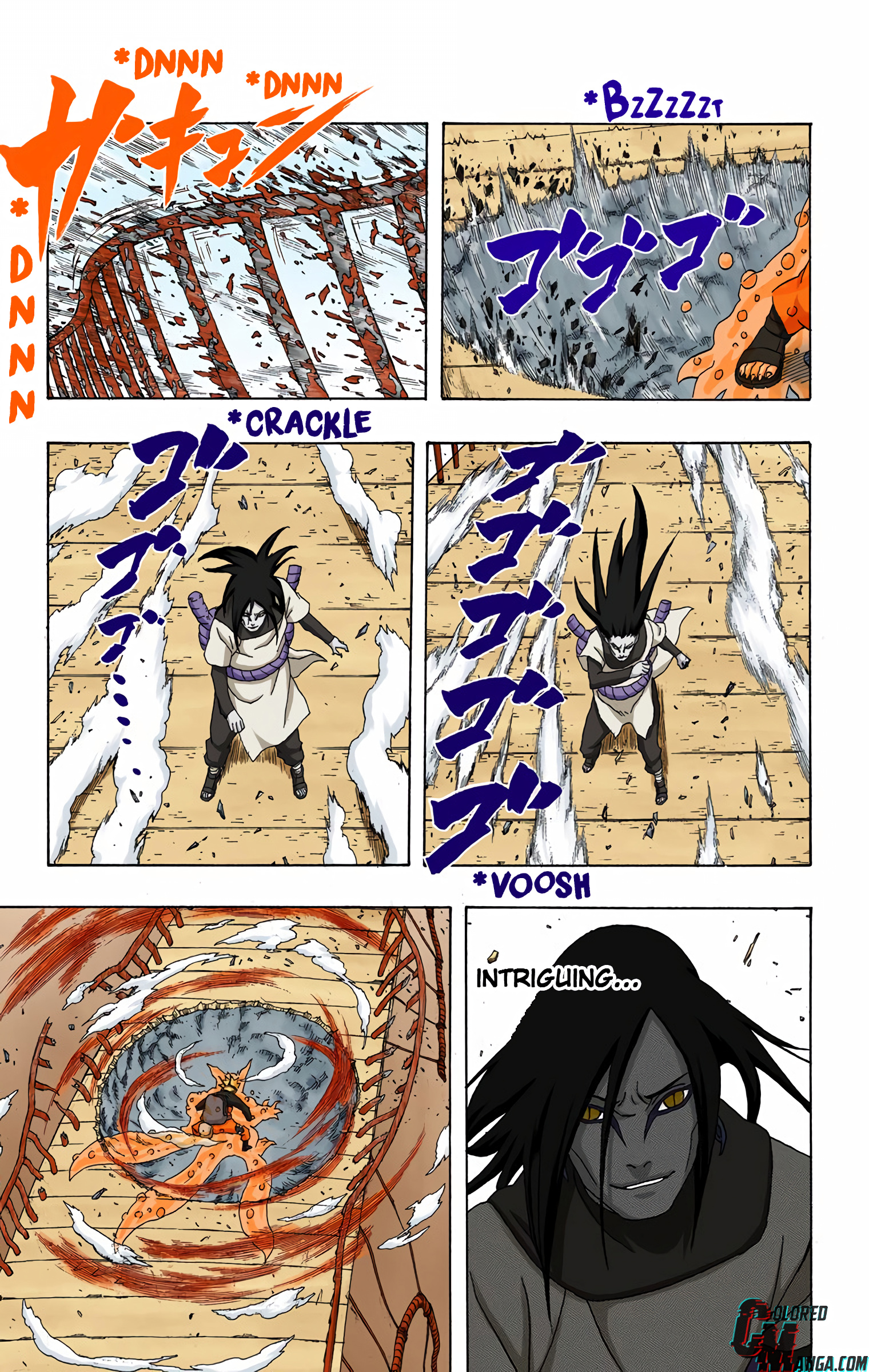 Naruto Colored Manga