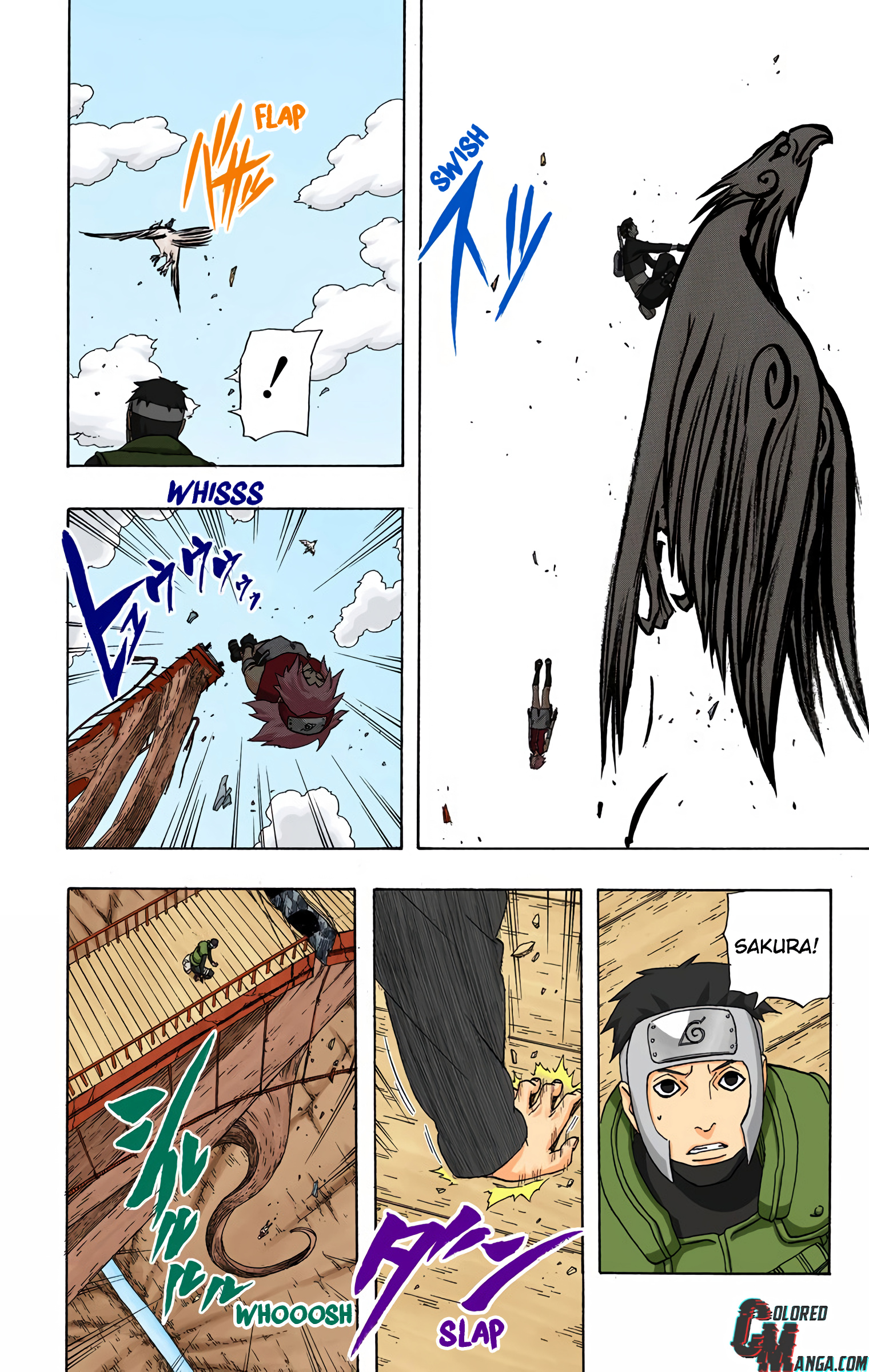 Naruto Colored Manga