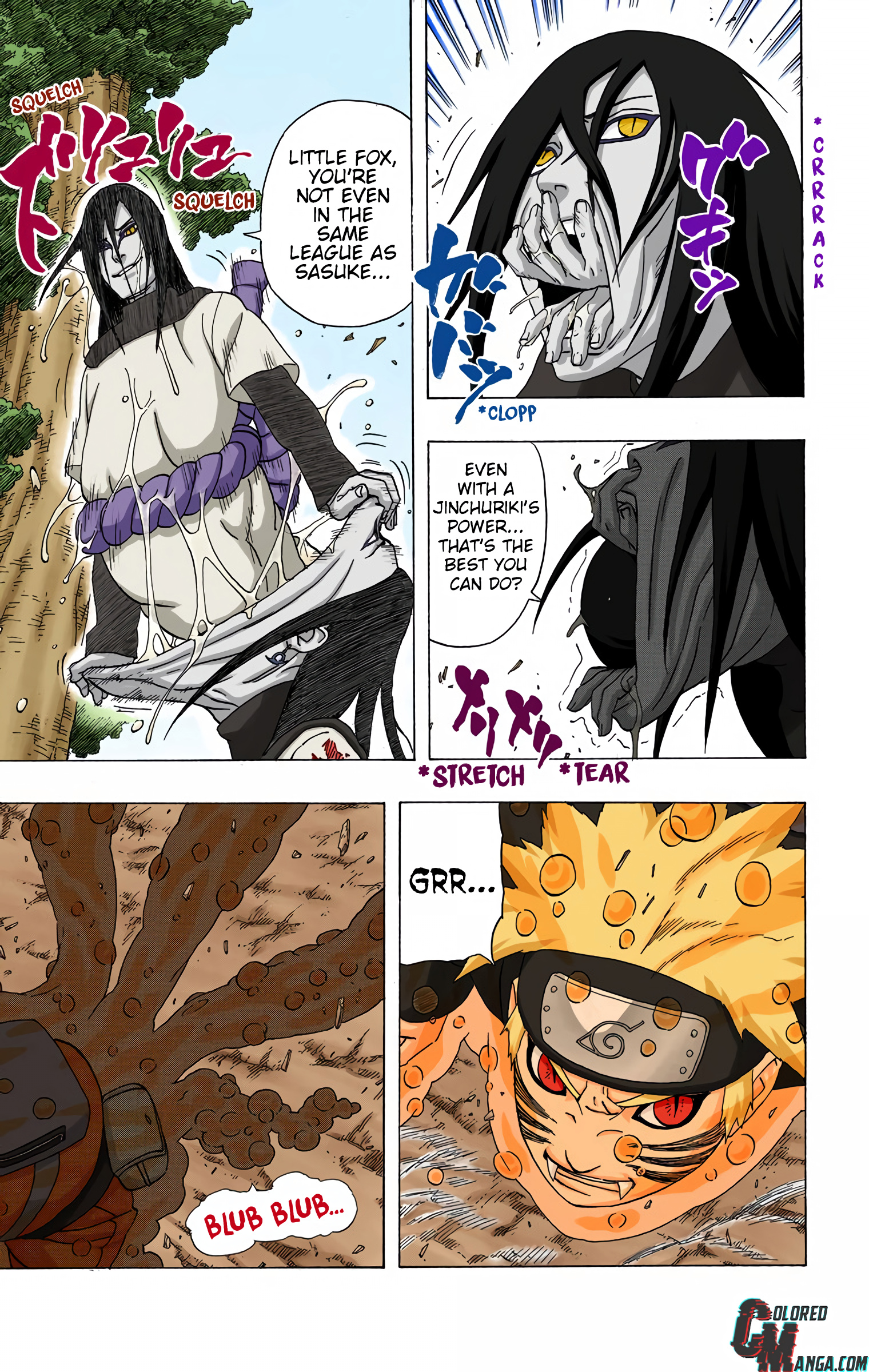 Naruto Colored Manga