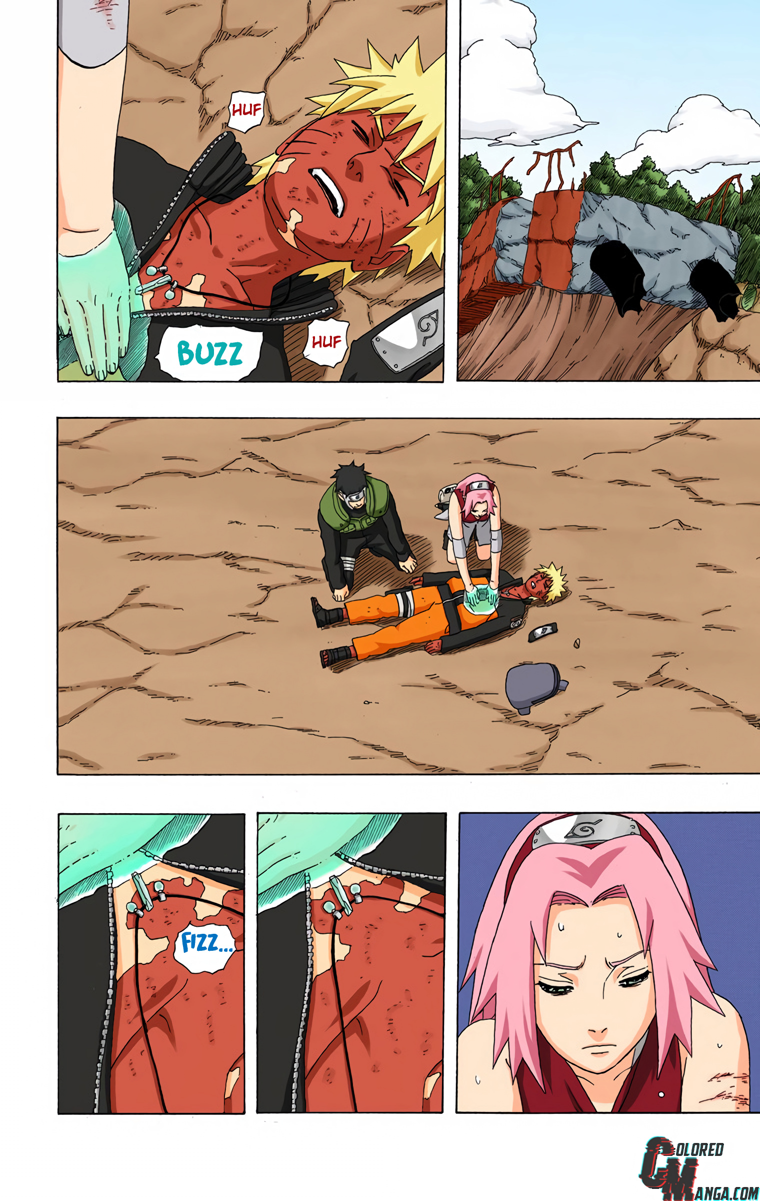 Naruto Colored Manga