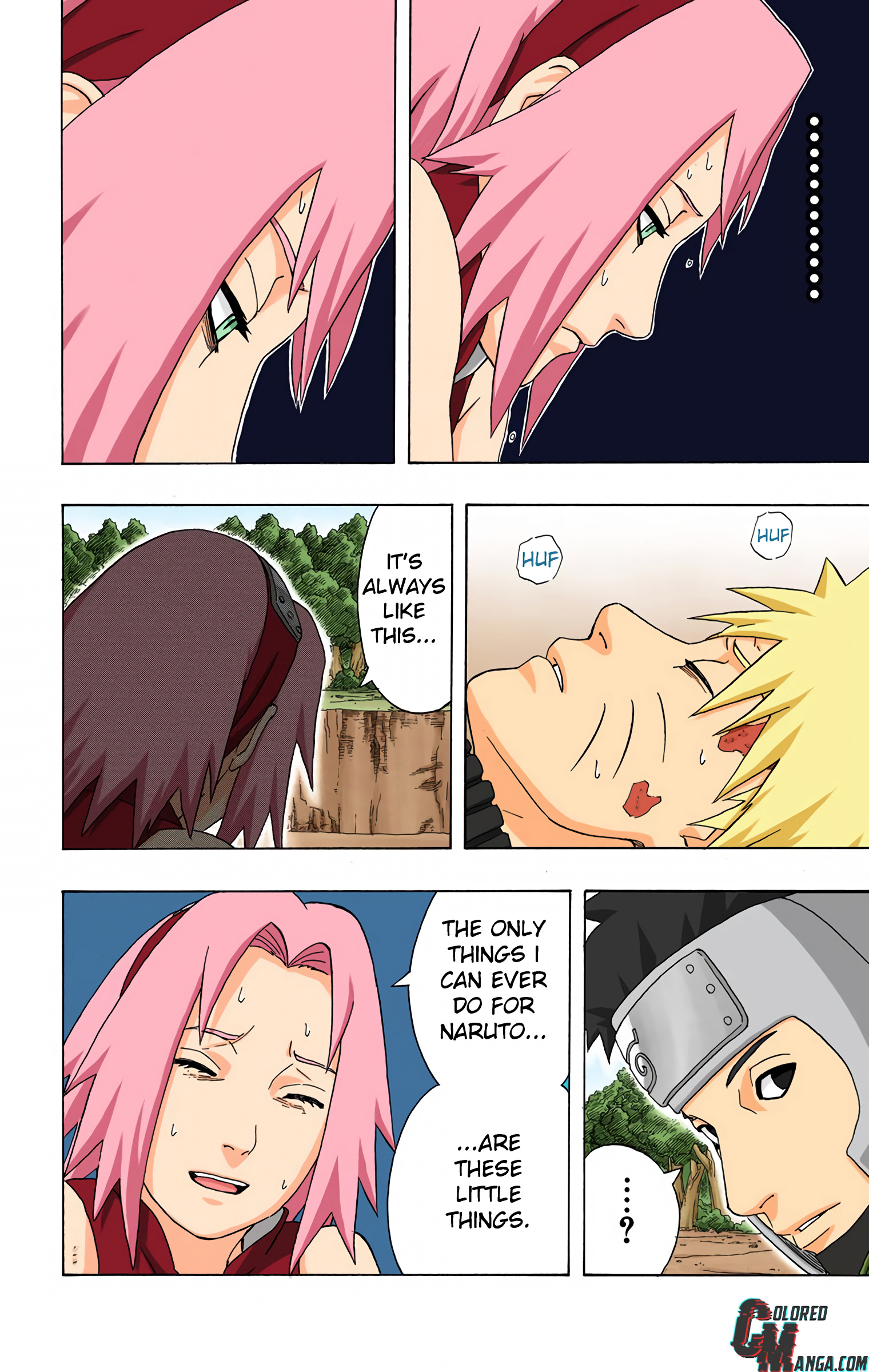 Naruto Colored Manga