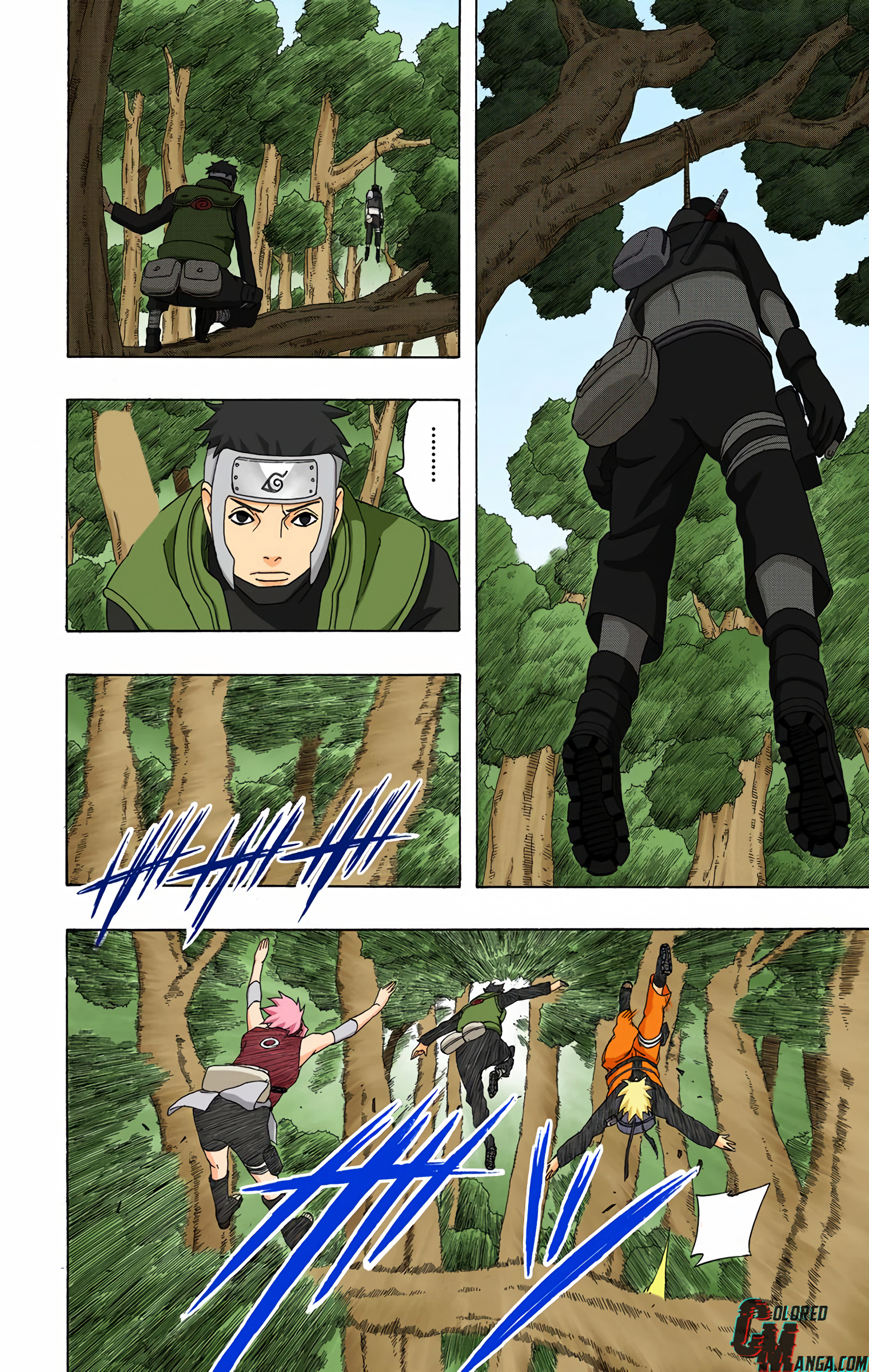 Naruto Colored Manga