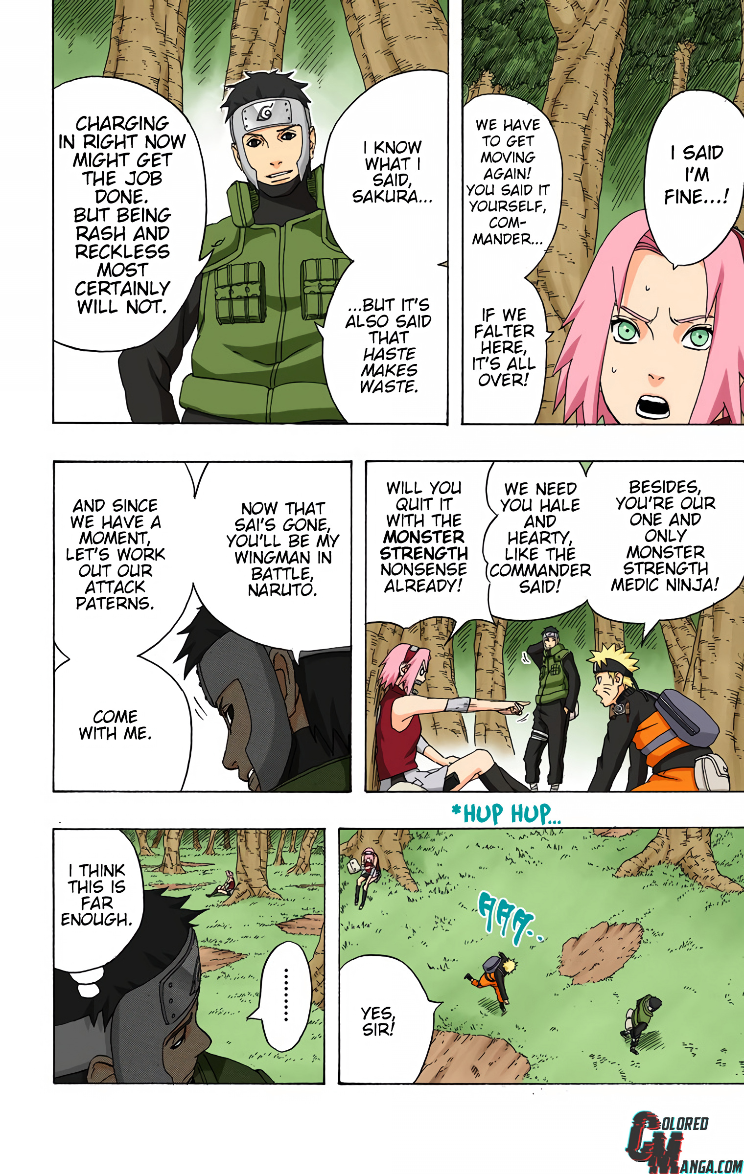 Naruto Colored Manga