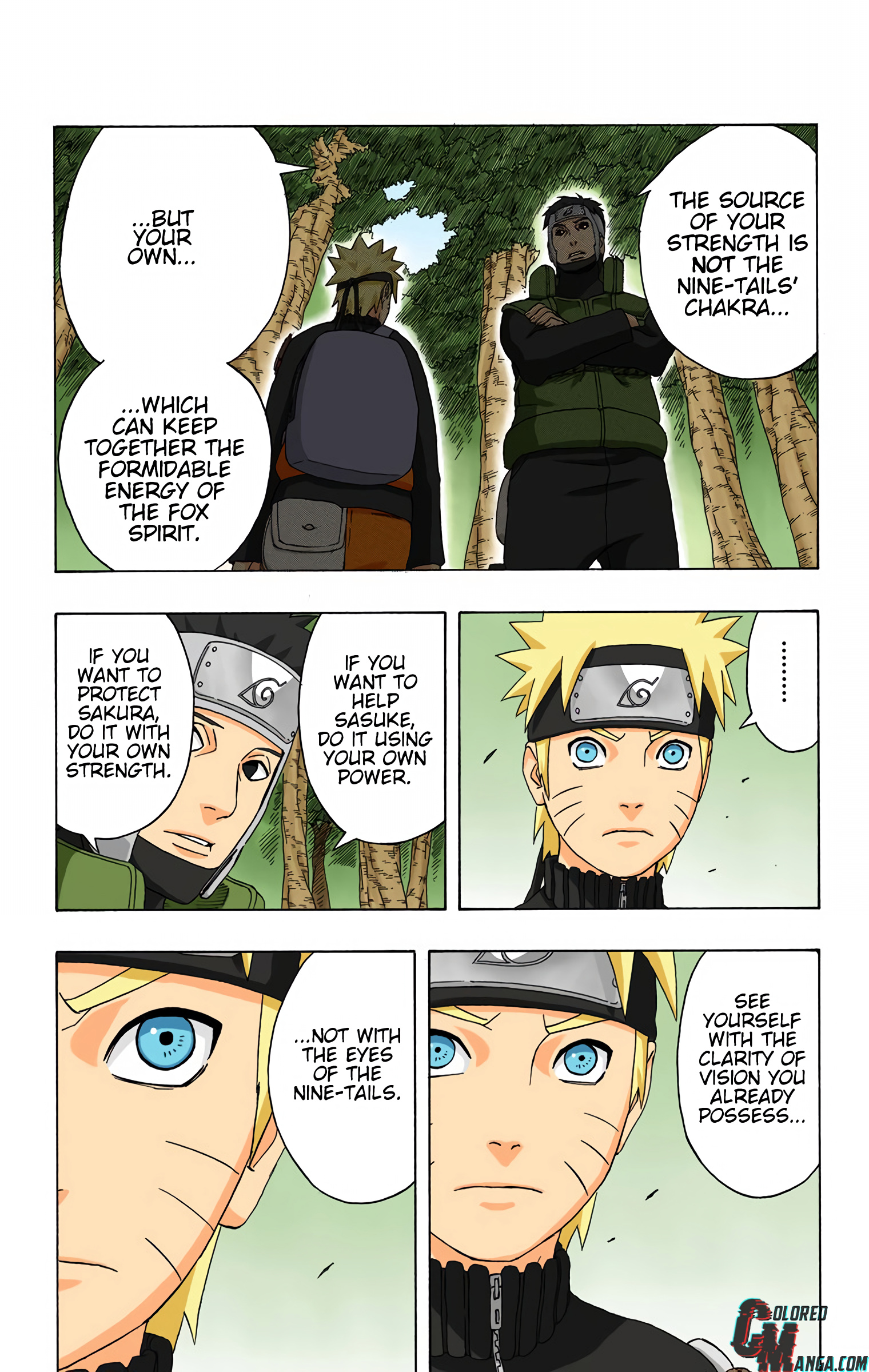 Naruto Colored Manga