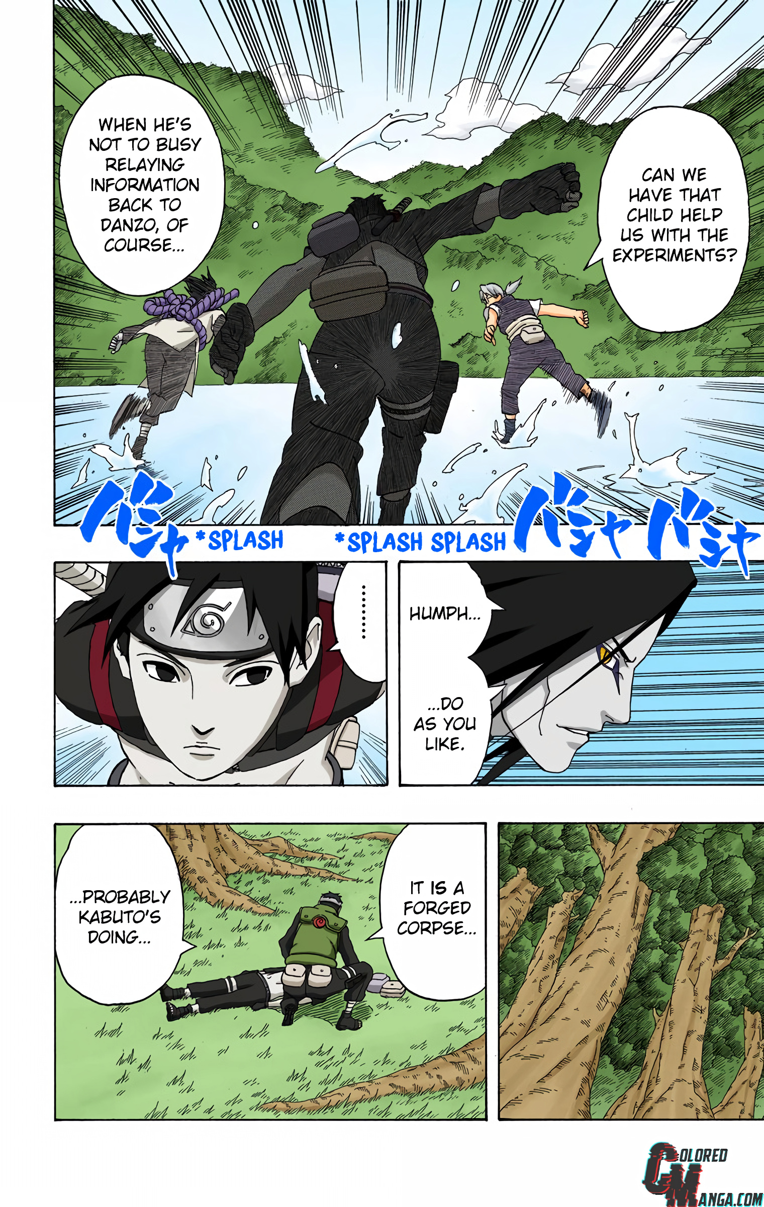 Naruto Colored Manga