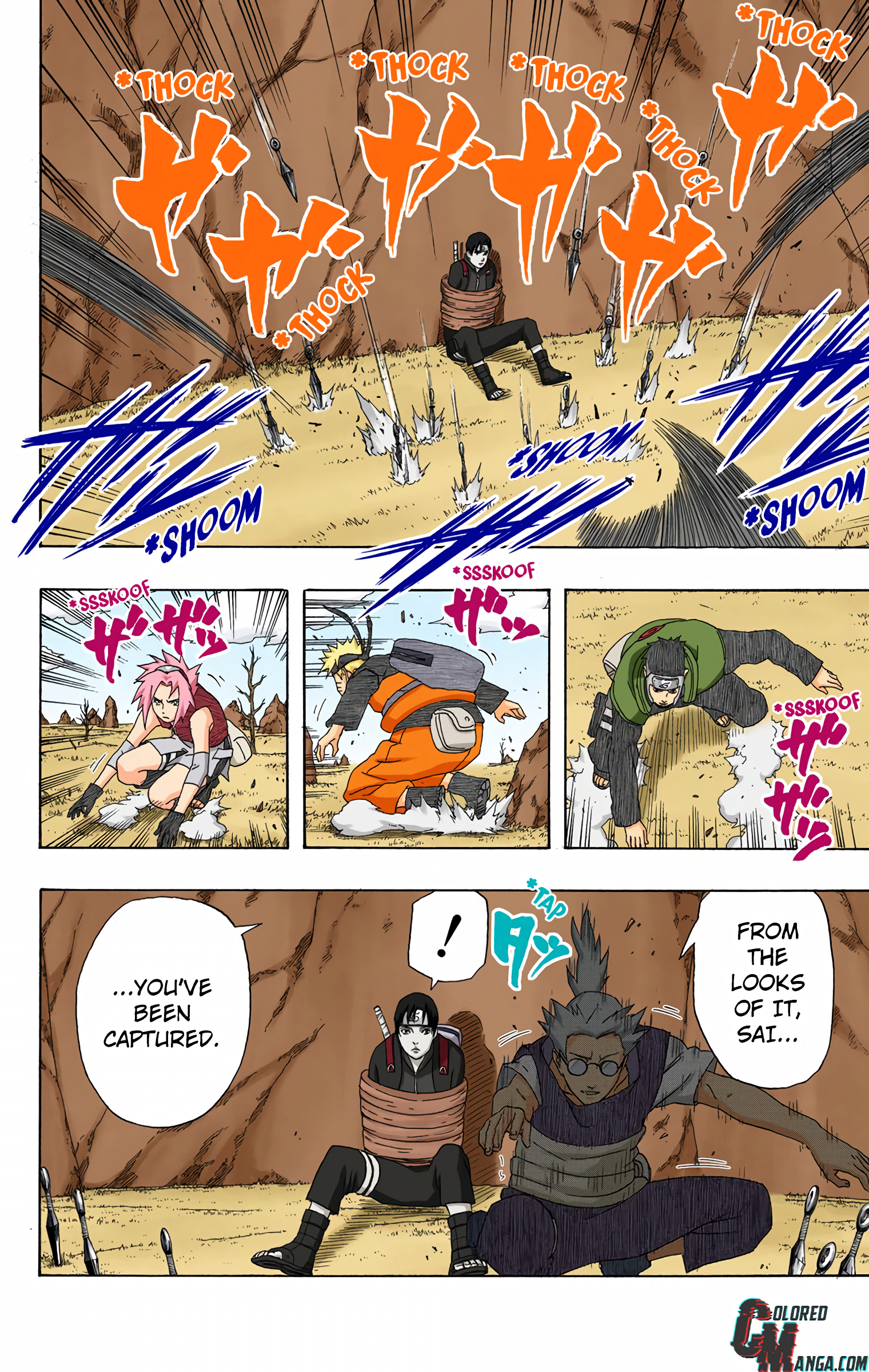 Naruto Colored Manga