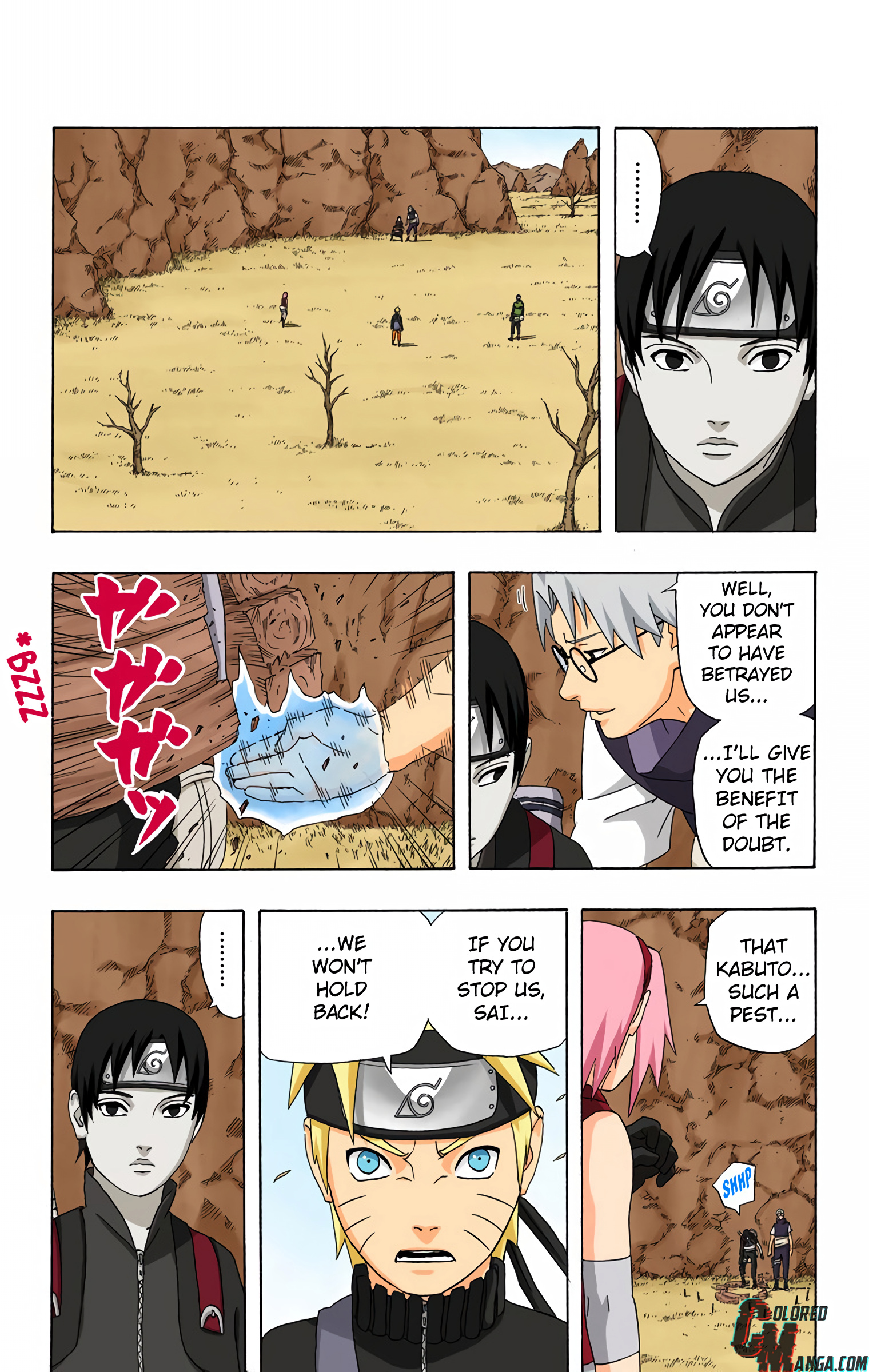 Naruto Colored Manga