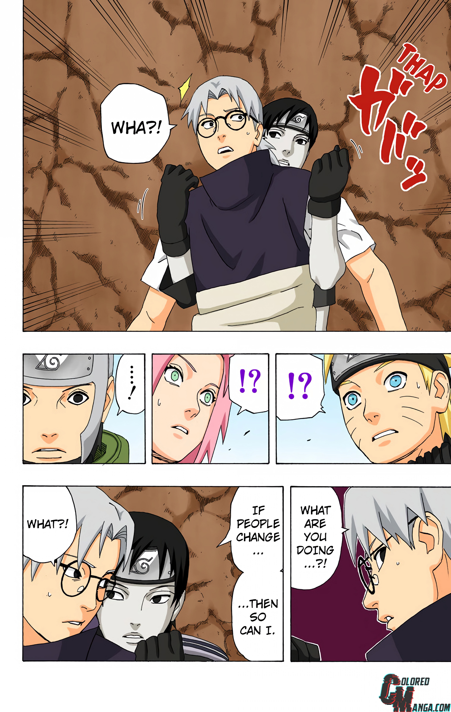 Naruto Colored Manga